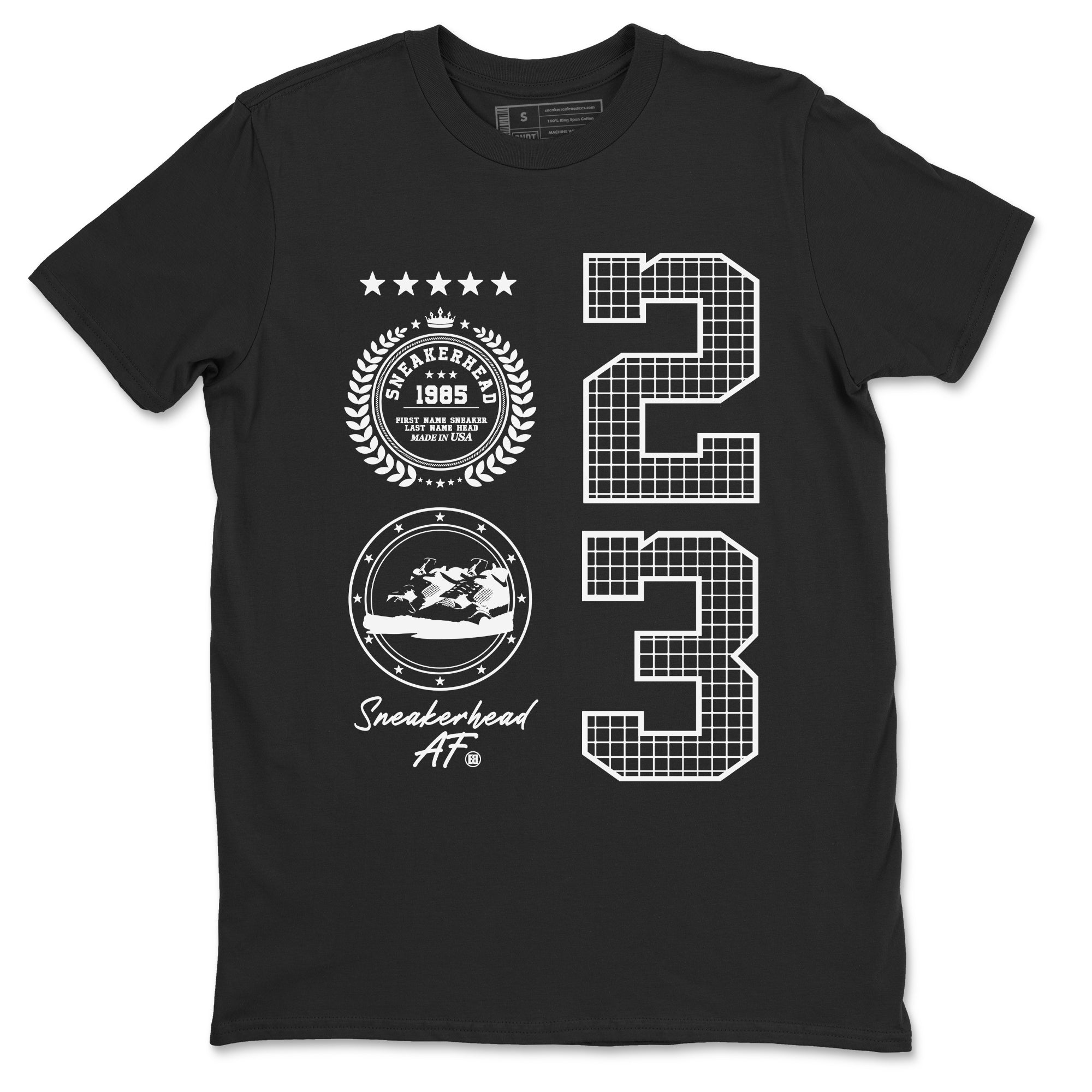 snkmatch Emblem snkmatch Tees - Air Jordan 4 White Thunder