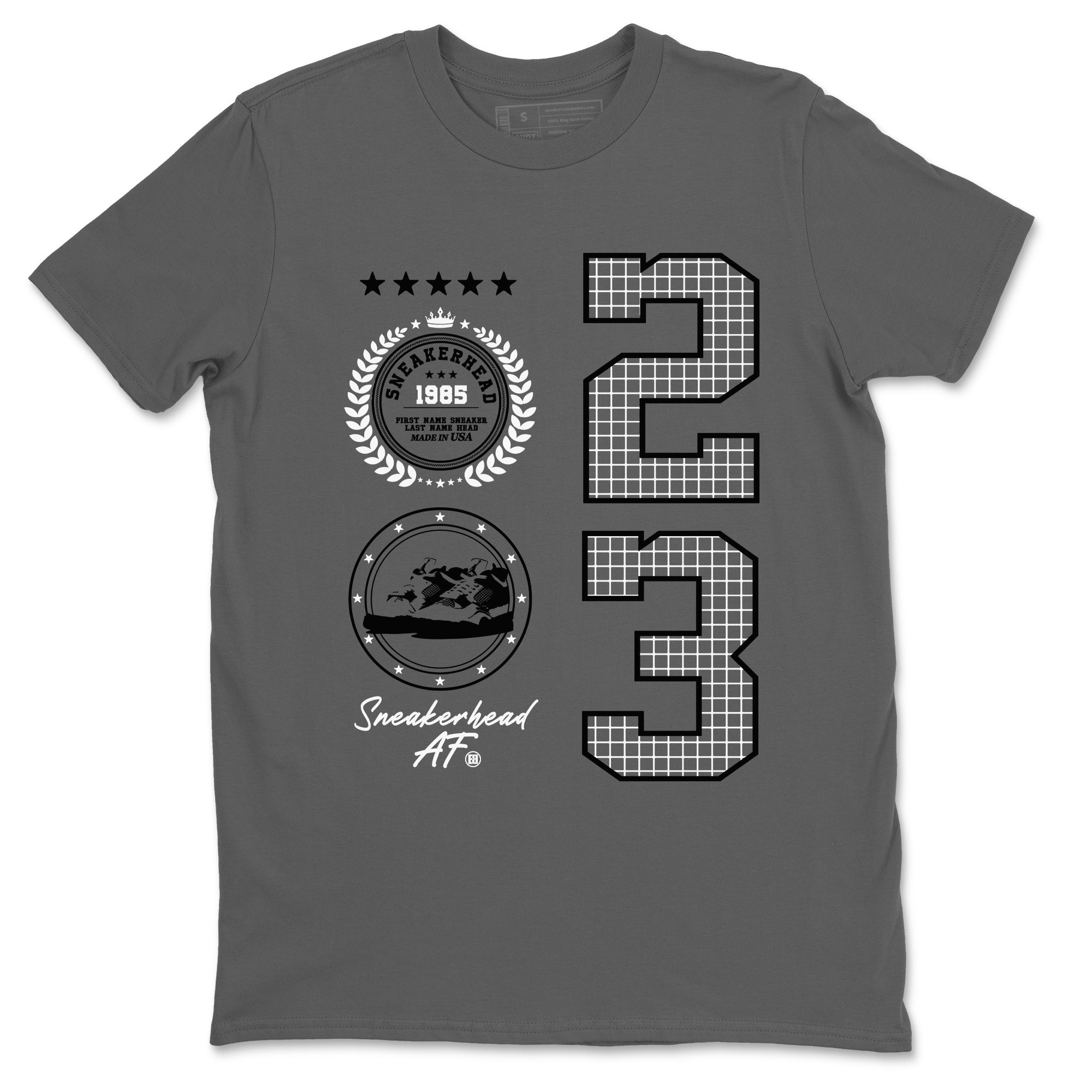 snkmatch Emblem snkmatch Tees - Air Jordan 4 White Thunder