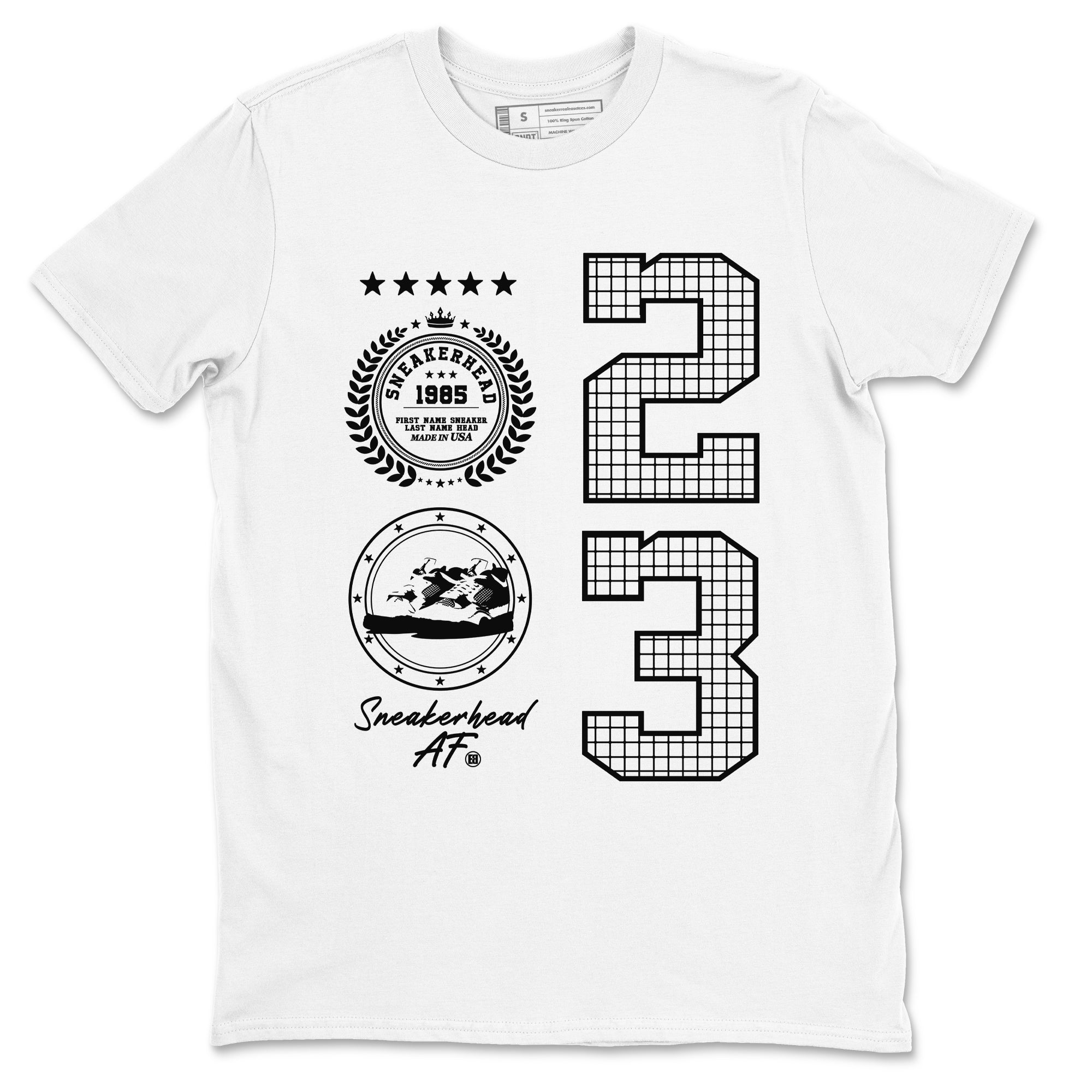 snkmatch Emblem snkmatch Tees - Air Jordan 4 White Thunder