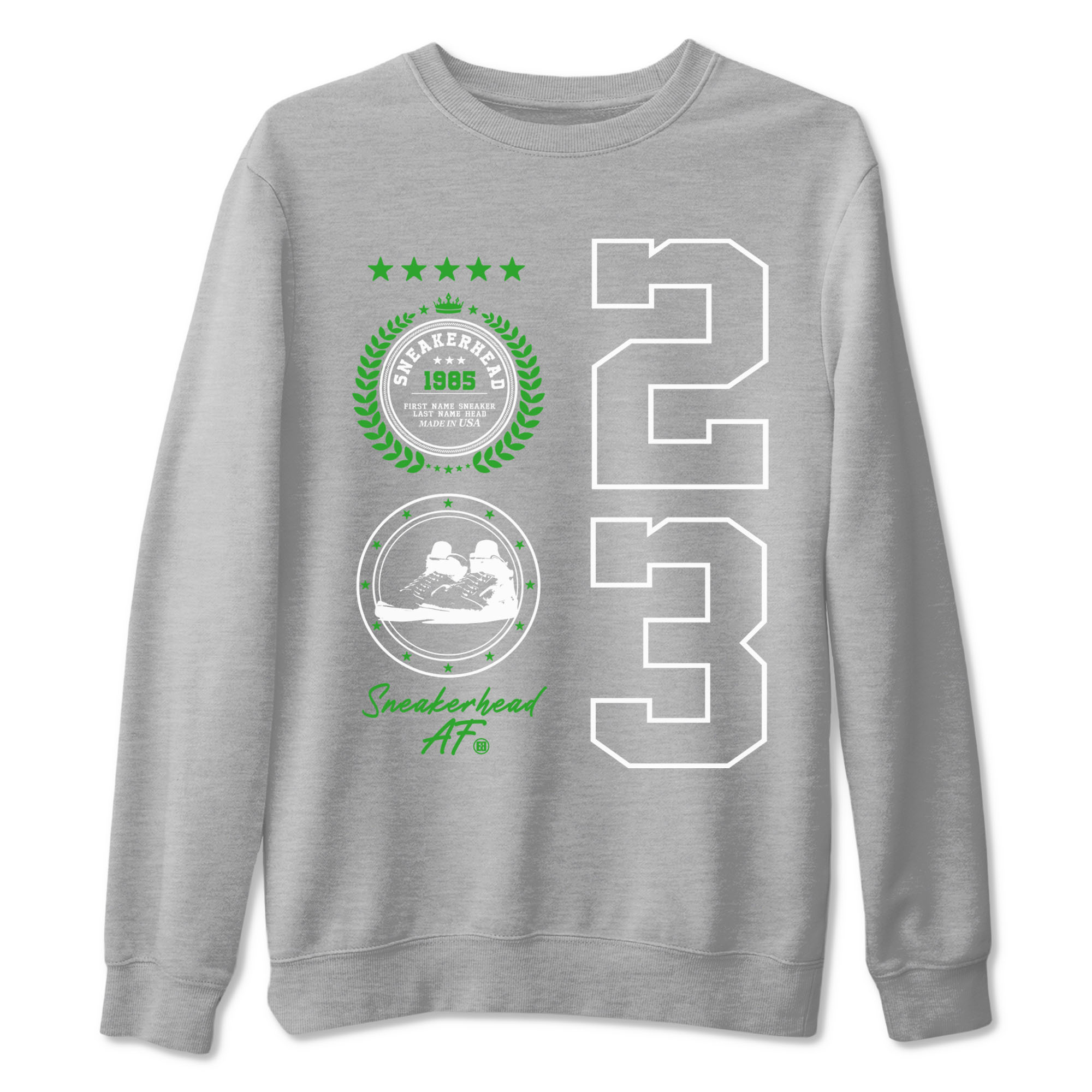 snkmatch Emblem snkmatch Tees - Air Jordan 5 Lucky Green