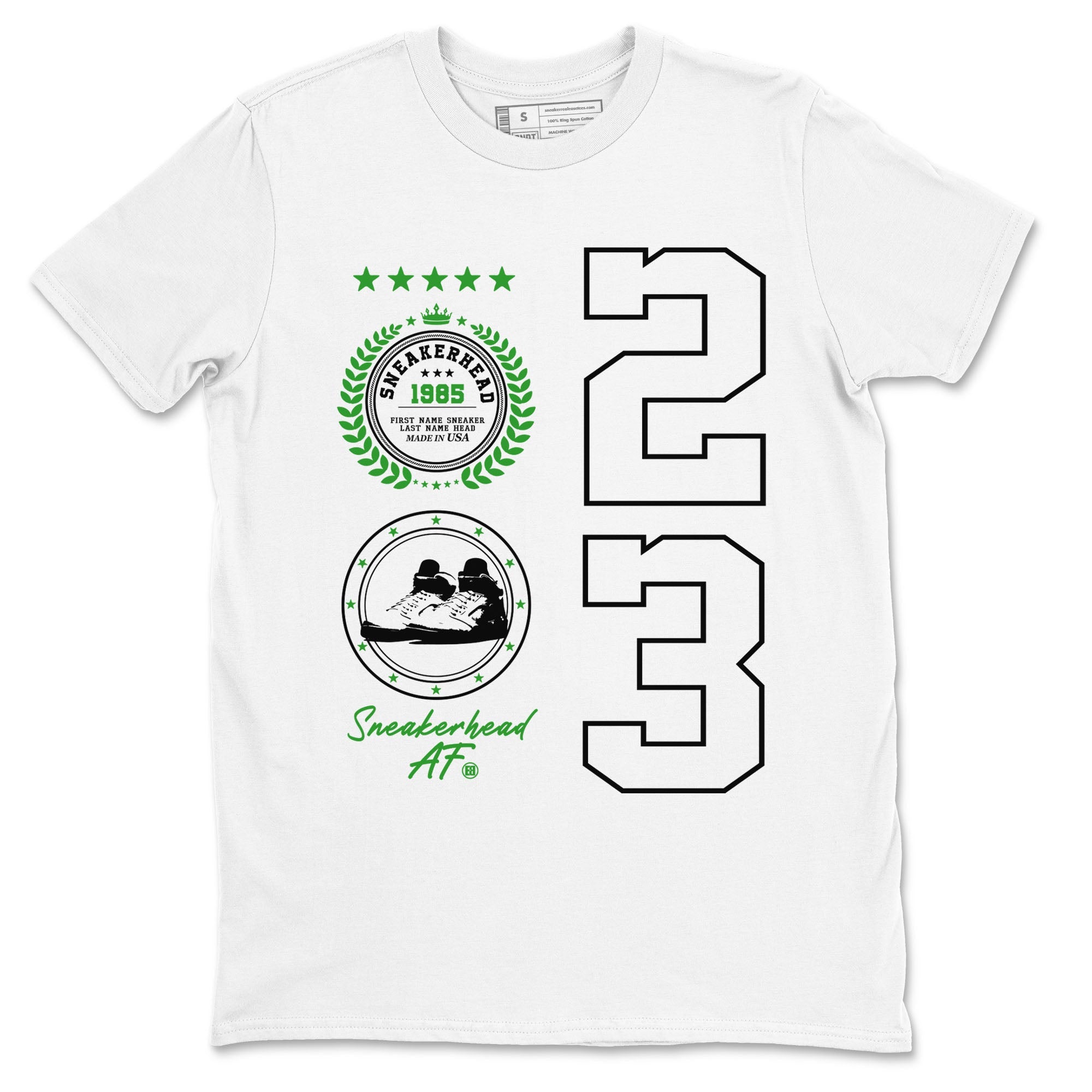 snkmatch Emblem snkmatch Tees - Air Jordan 5 Lucky Green