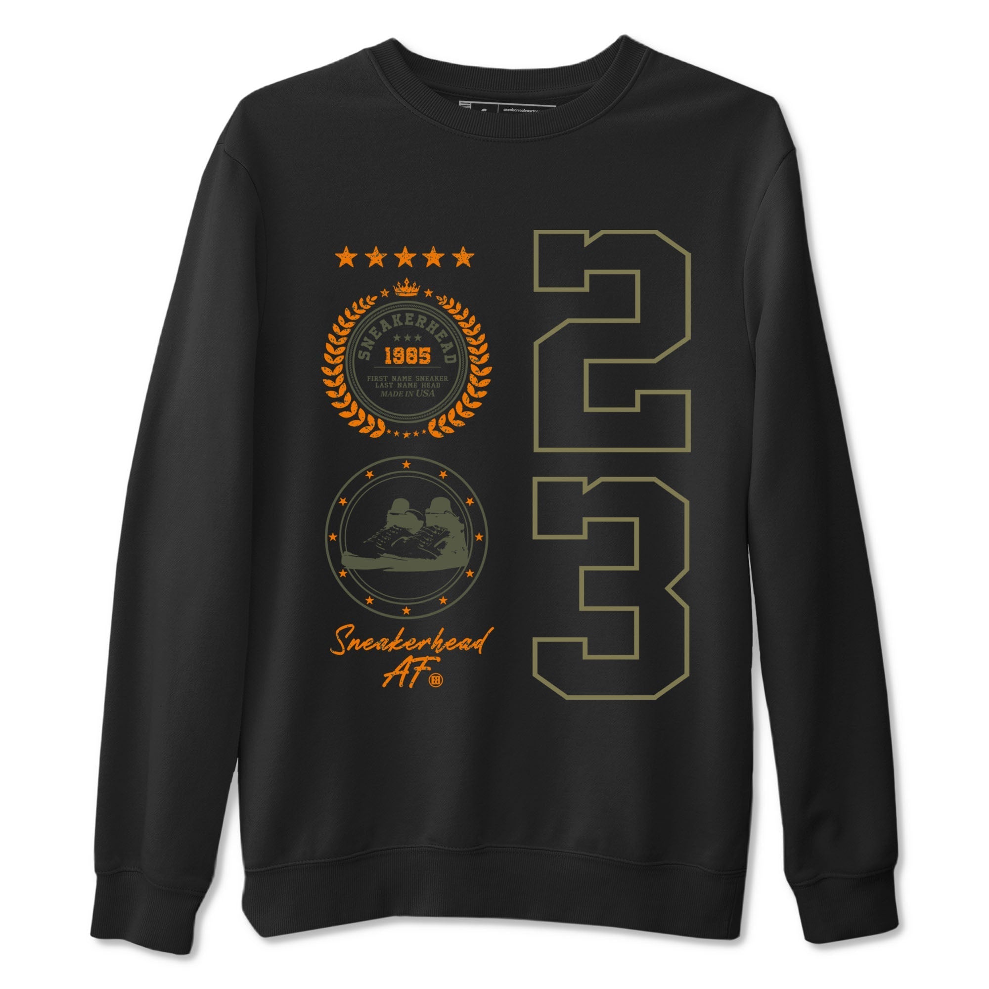 snkmatch Emblem snkmatch Tees - Air Jordan 5 Olive