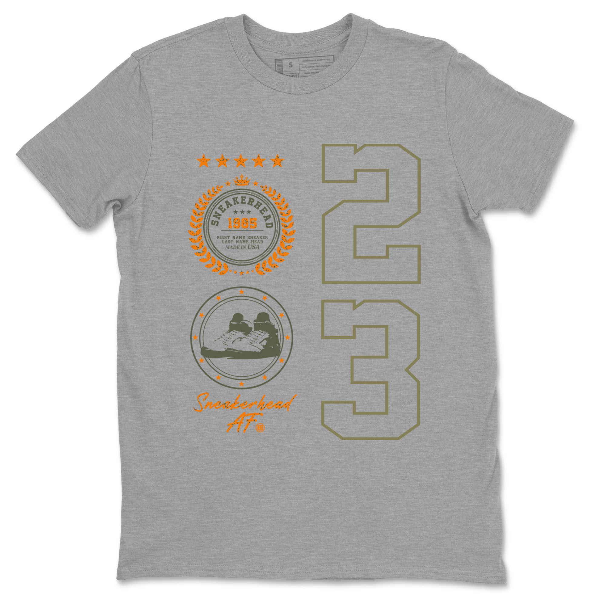 snkmatch Emblem snkmatch Tees - Air Jordan 5 Olive