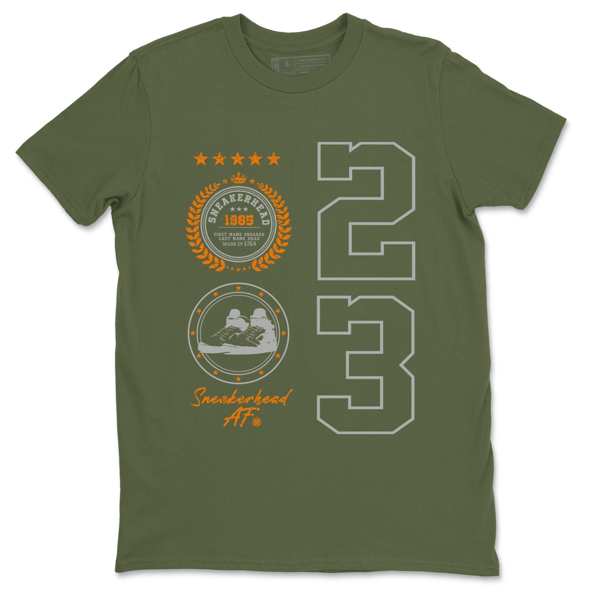 snkmatch Emblem snkmatch Tees - Air Jordan 5 Olive