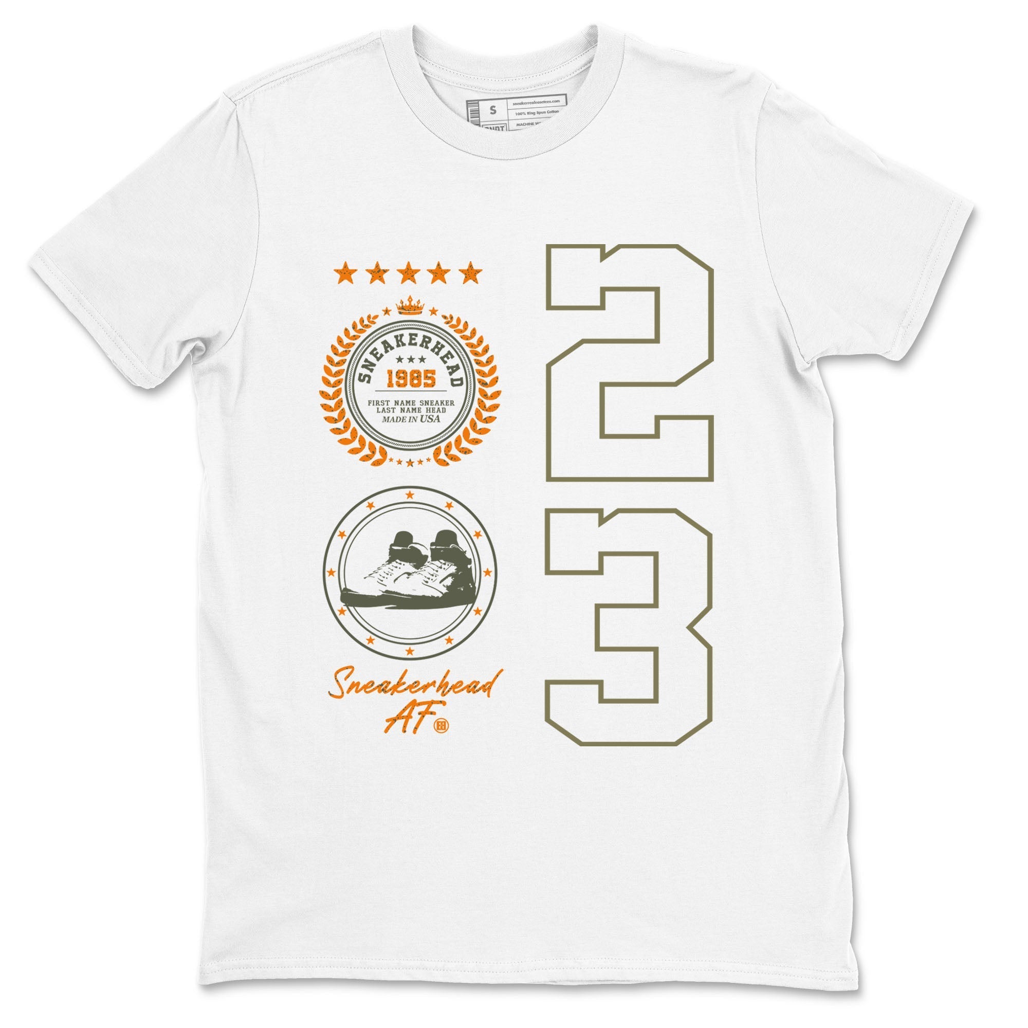 snkmatch Emblem snkmatch Tees - Air Jordan 5 Olive