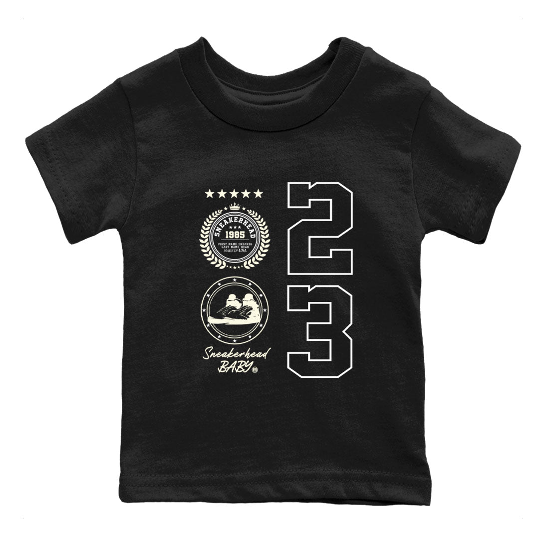 snkmatch Emblem snkmatch Tees Kids - Air Jordan 5 Sail