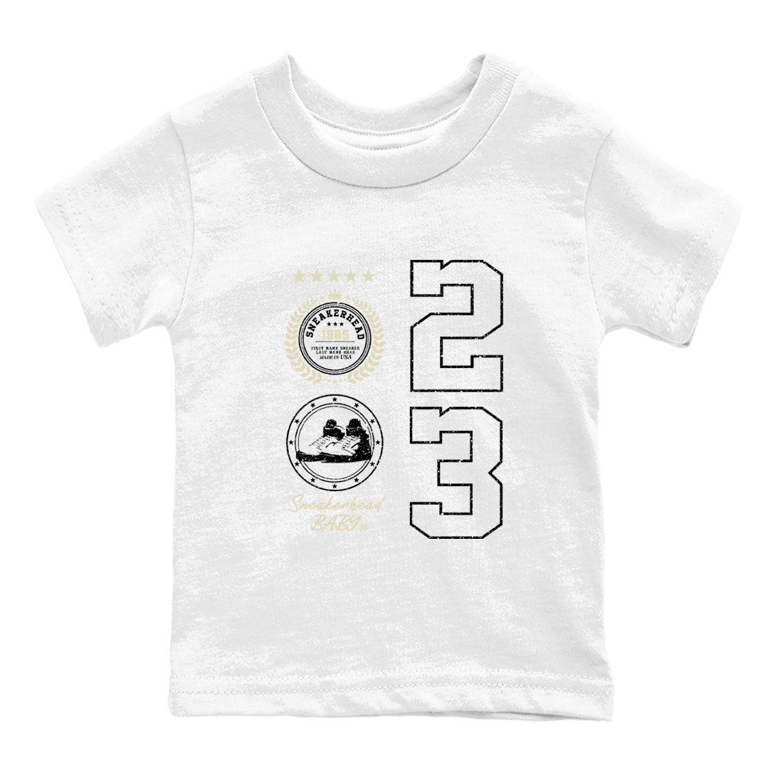 snkmatch Emblem snkmatch Tees Kids - Air Jordan 5 Sail