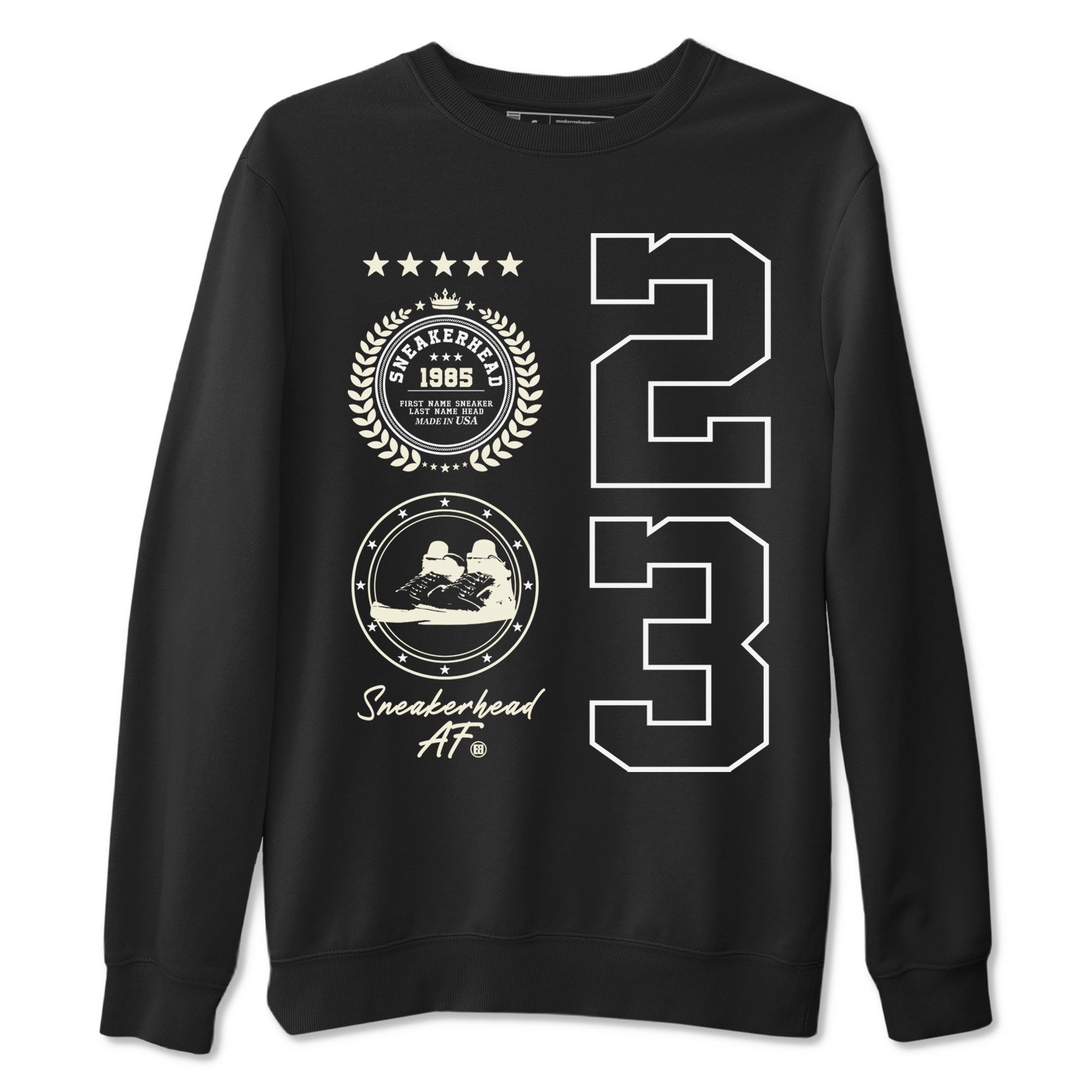 snkmatch Emblem snkmatch Tees - Air Jordan 5 Sail