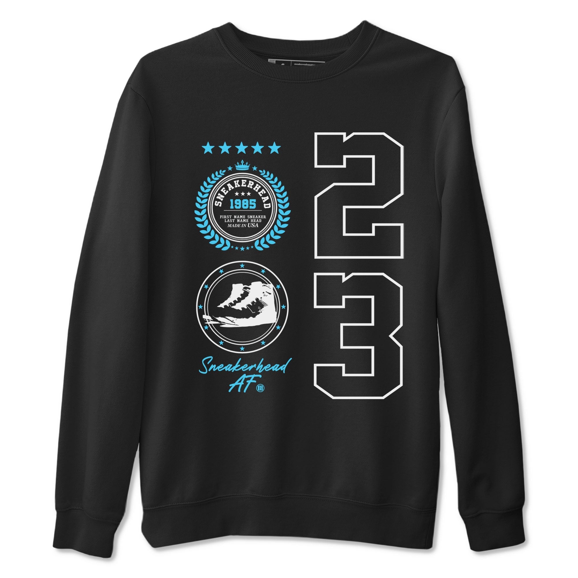snkmatch Emblem snkmatch Tees - Air Jordan 9 Powder Blue