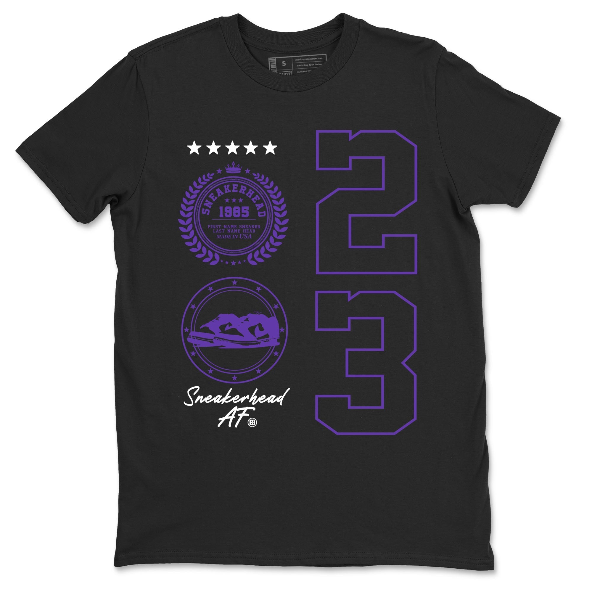 snkmatch Emblem snkmatch Tees - Dunk Low Court Purple