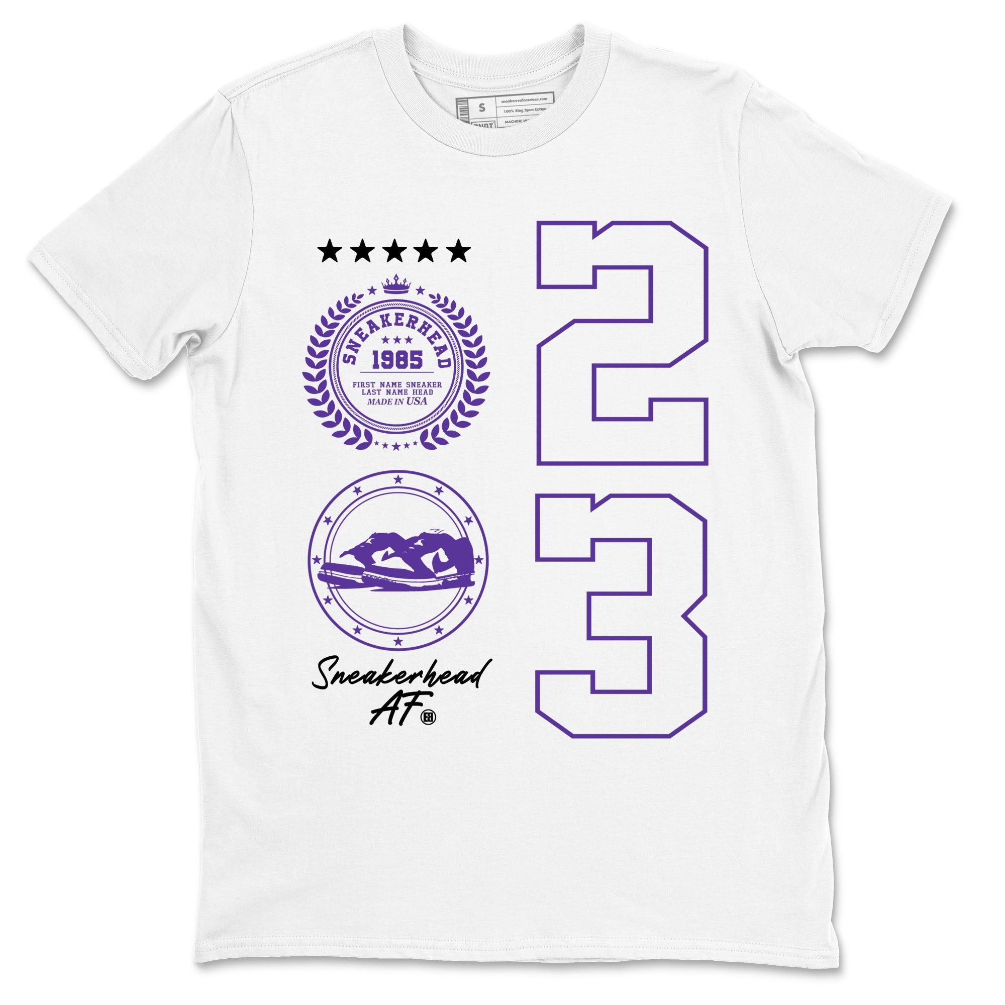 snkmatch Emblem snkmatch Tees - Dunk Low Court Purple