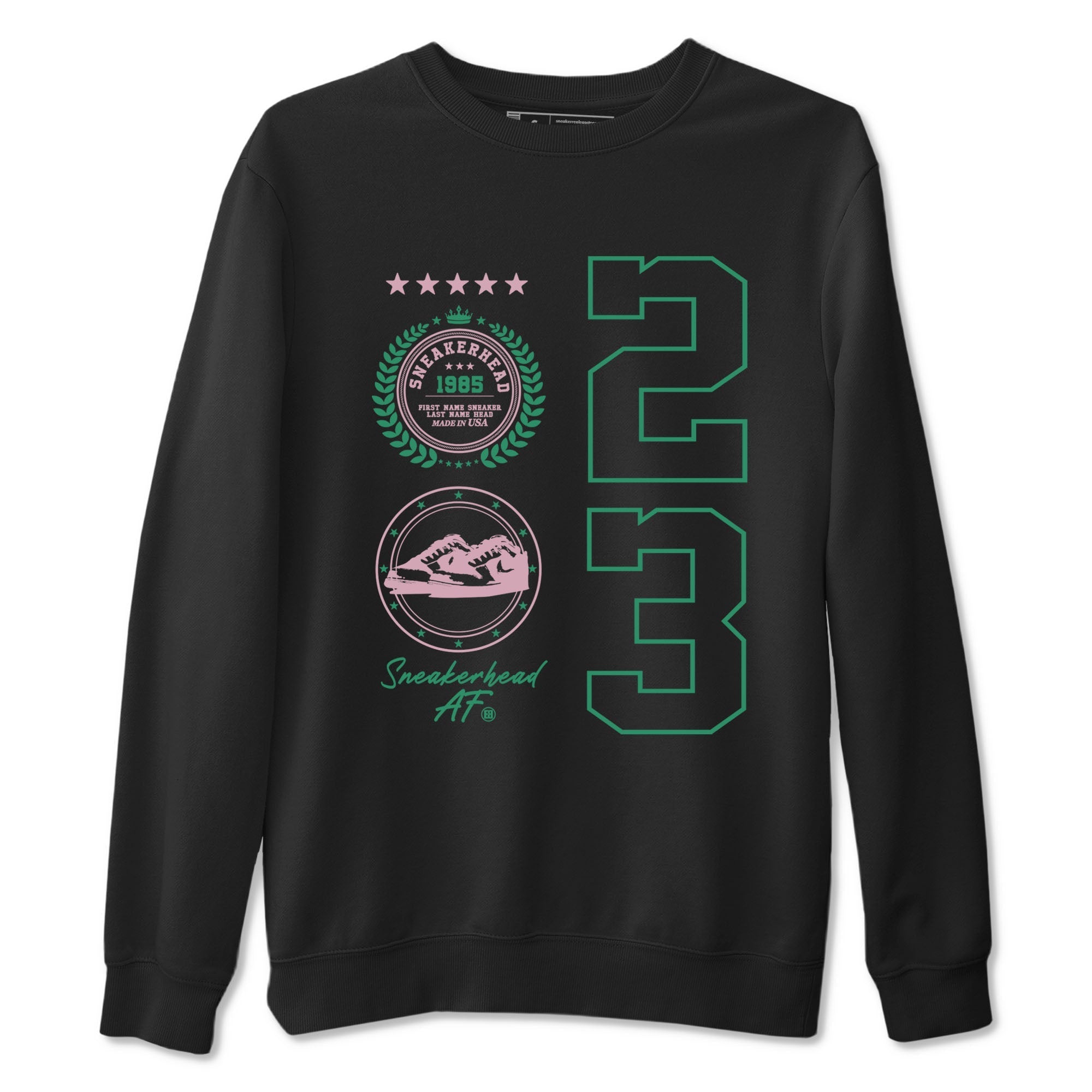 snkmatch Emblem snkmatch Tees - Dunk Medium Soft Pink Malachite