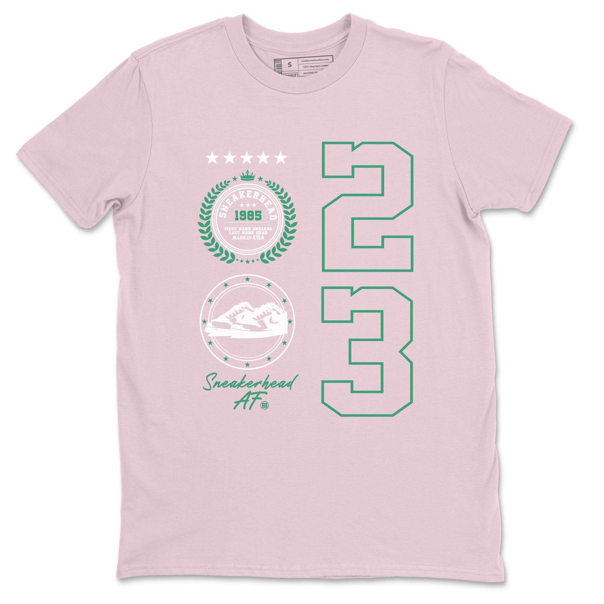 snkmatch Emblem snkmatch Tees - Dunk Medium Soft Pink Malachite