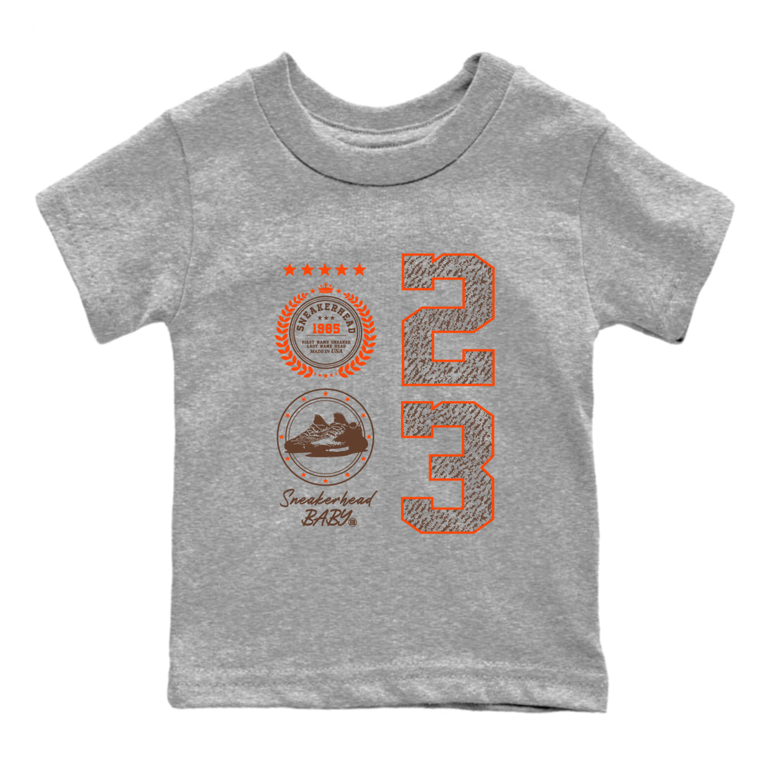 snkmatch Emblem snkmatch Tees Kids - Yeezy 350 Carbon Beluga