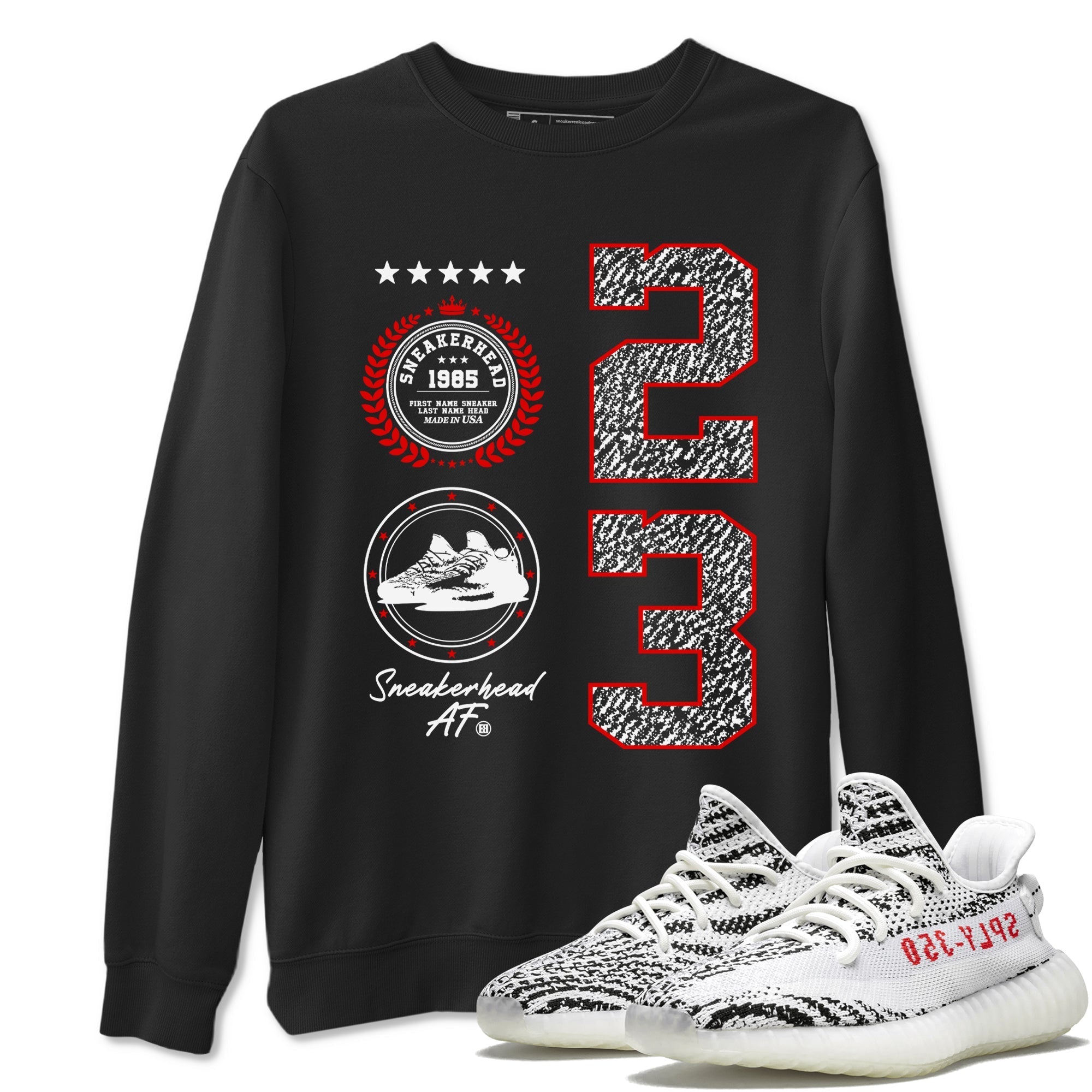snkmatch Emblem snkmatch Tees - Yeezy 350 Zebra
