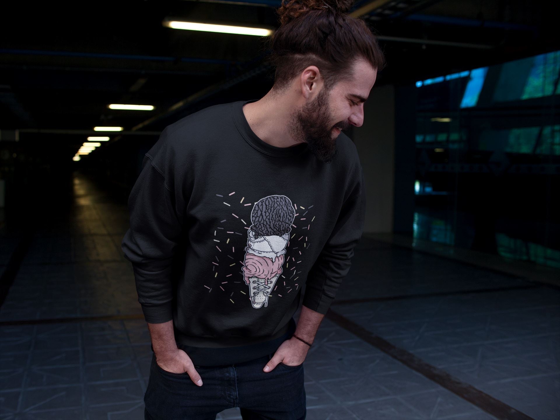 snkmatch Flavor Cones Unisex Tops - Air Jordan 3 Atmosphere