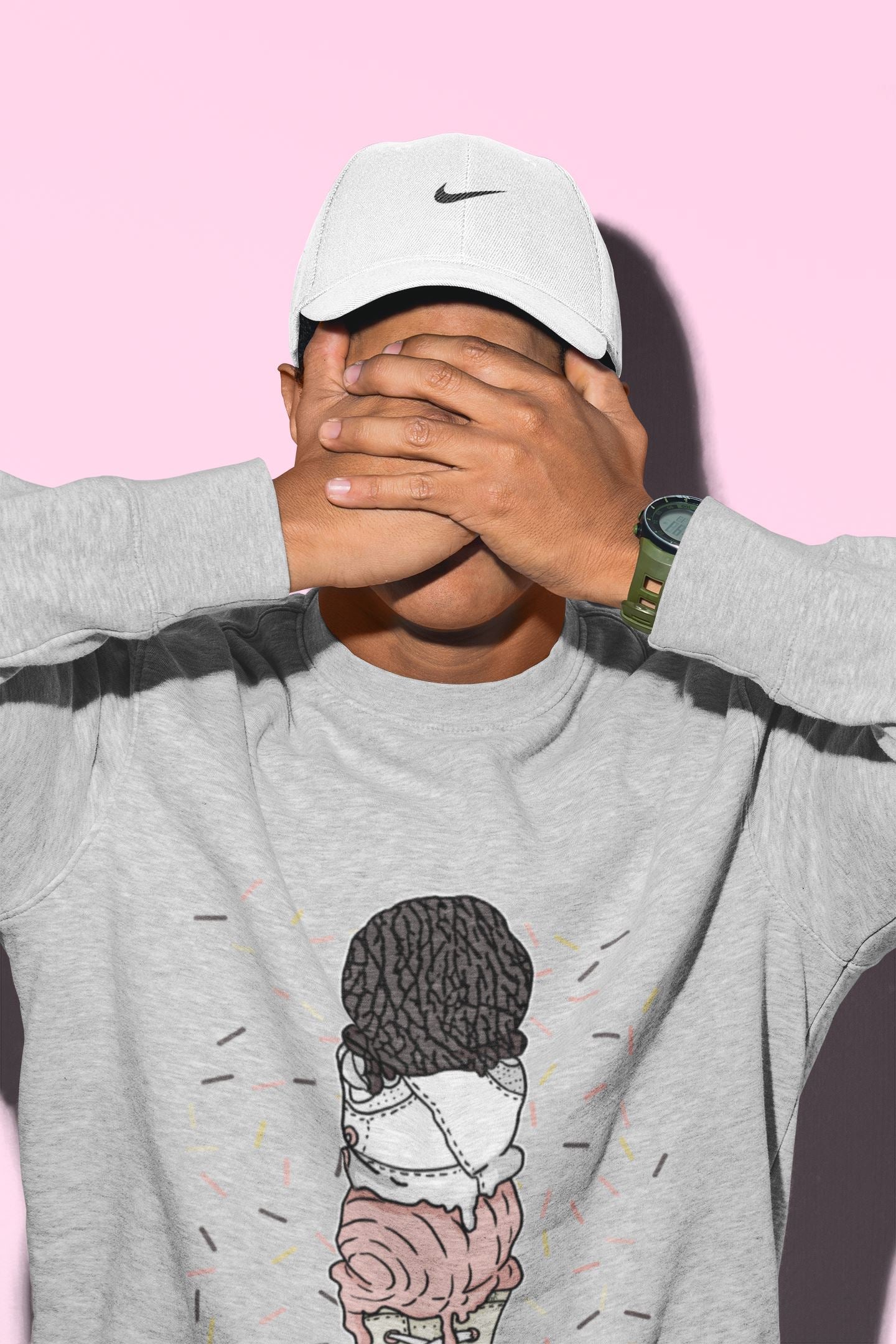 snkmatch Flavor Cones Unisex Tops - Air Jordan 3 Atmosphere