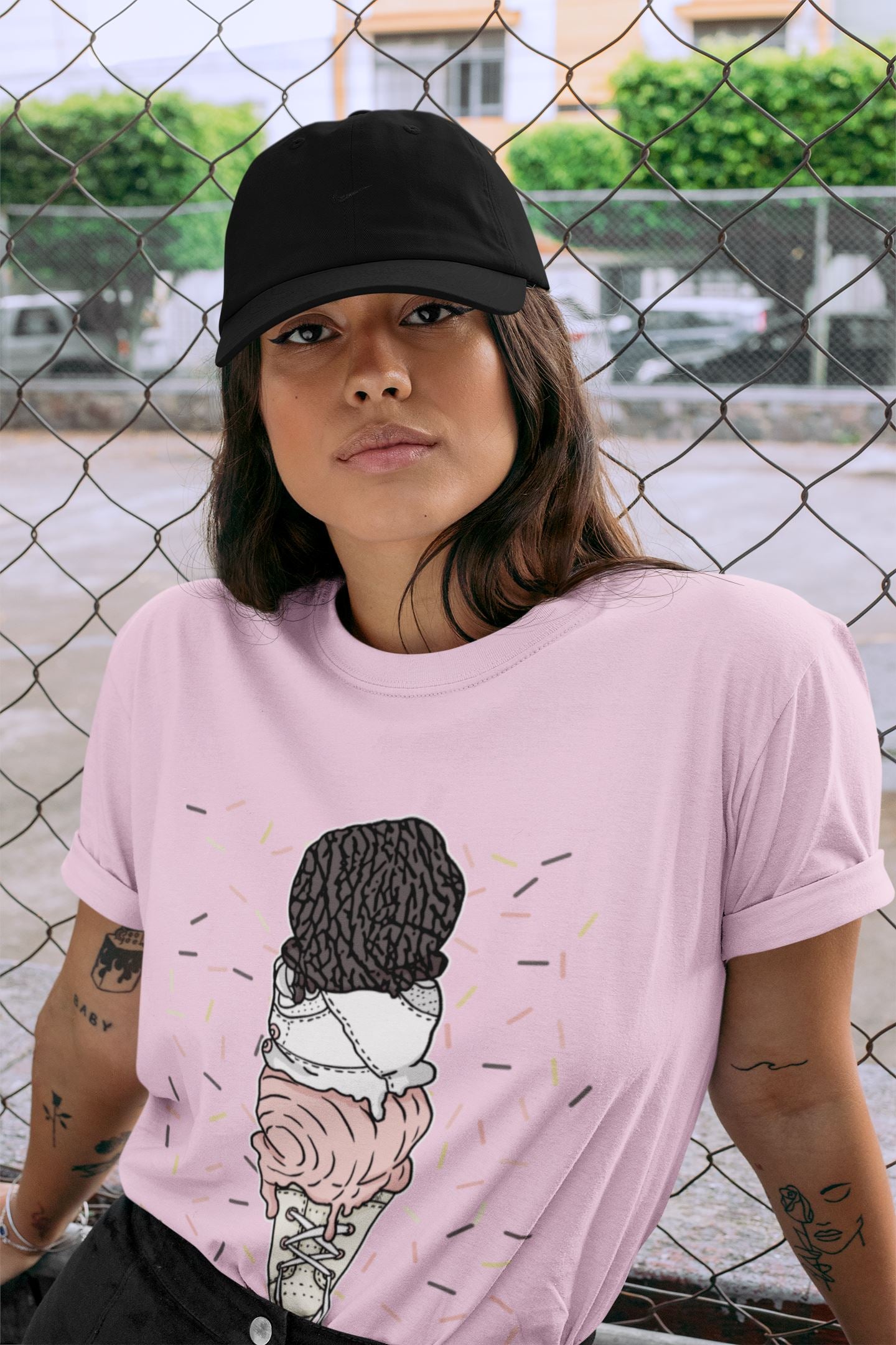 snkmatch Flavor Cones Unisex Tops - Air Jordan 3 Atmosphere