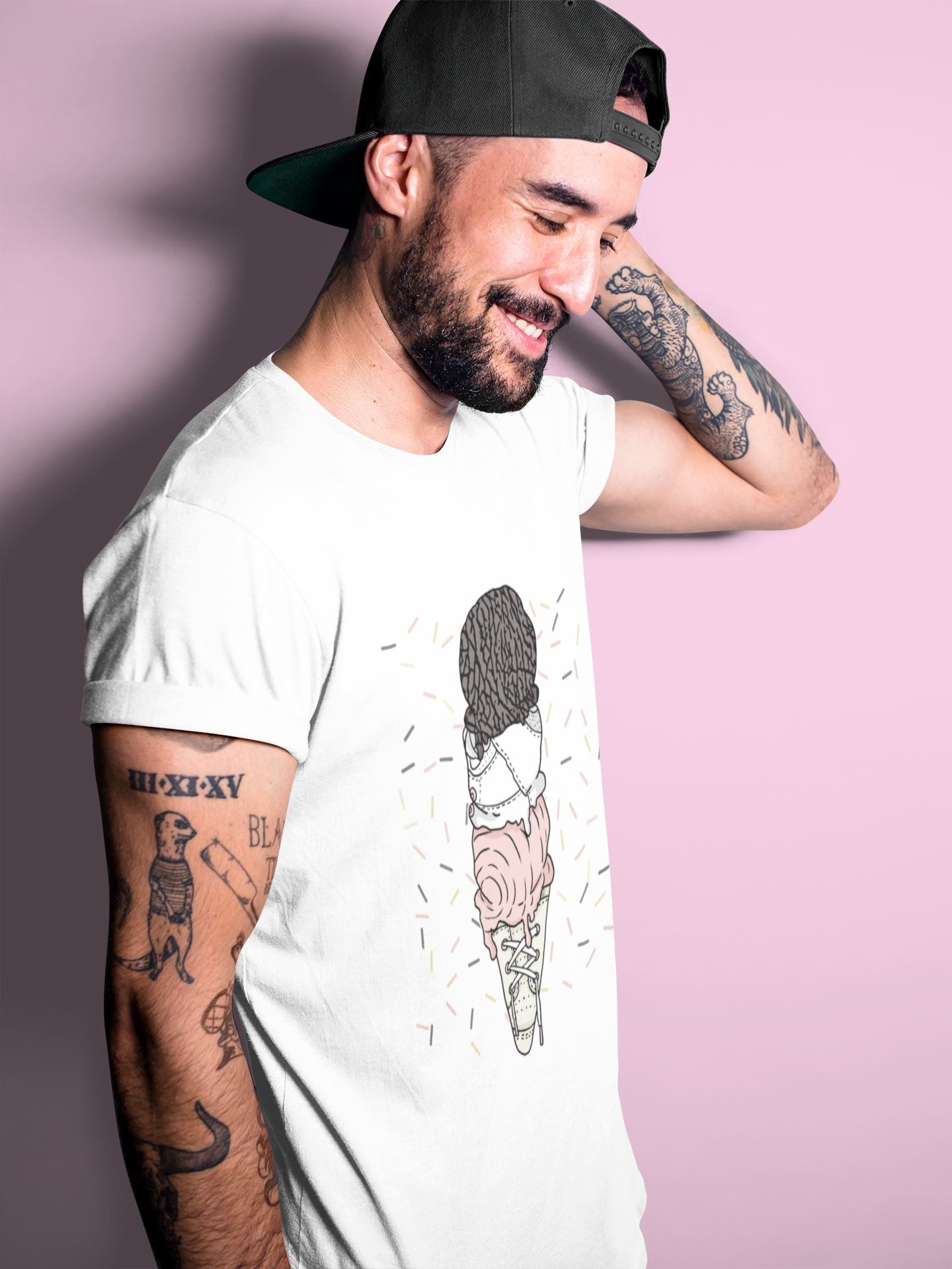 snkmatch Flavor Cones Unisex Tops - Air Jordan 3 Atmosphere