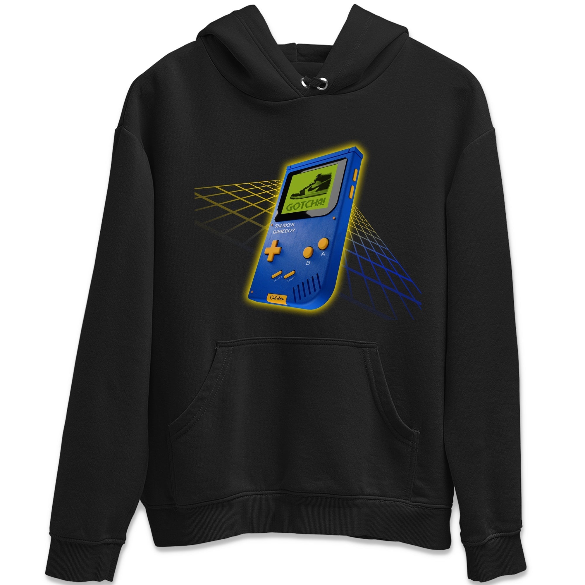 snkmatch Game Boy Unisex Tops - Air Jordan 1 Game Royal Varsity Maize