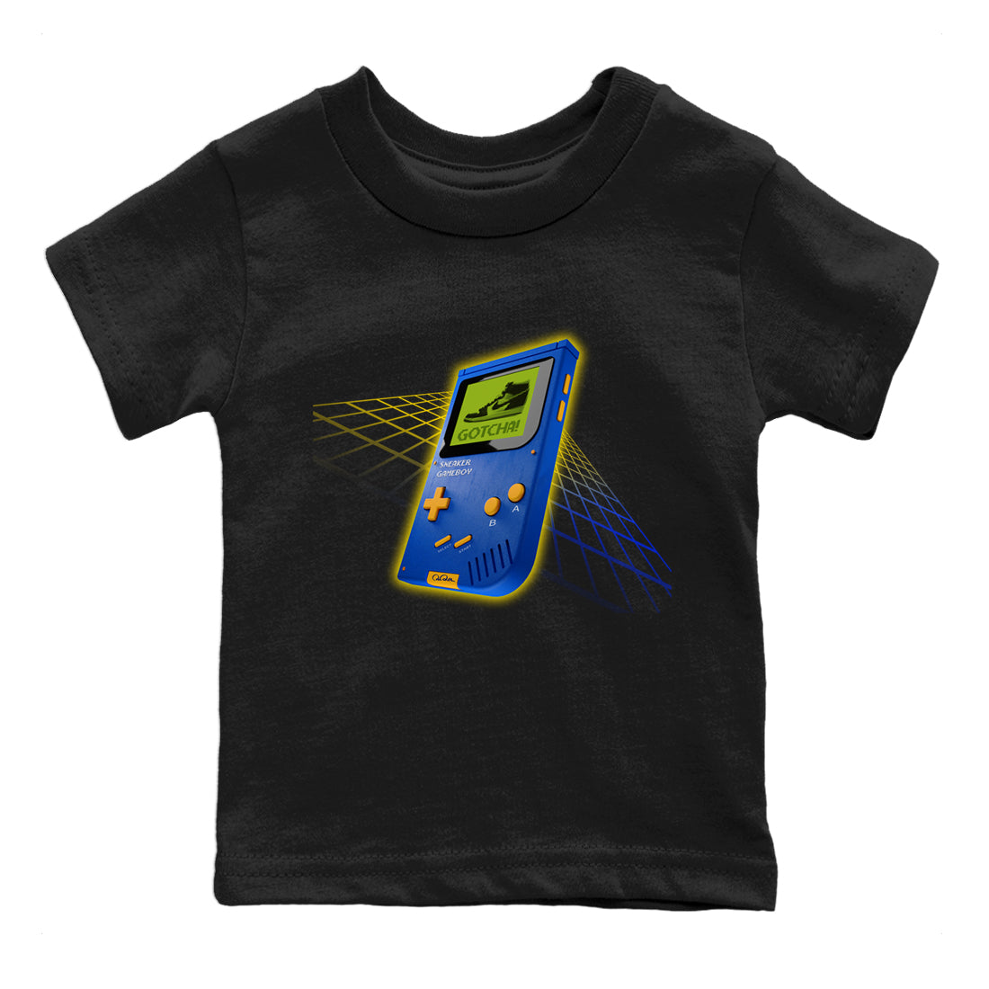 snkmatch Game Boy Kids Tops - Air Jordan 1 Game Royal Varsity Maize