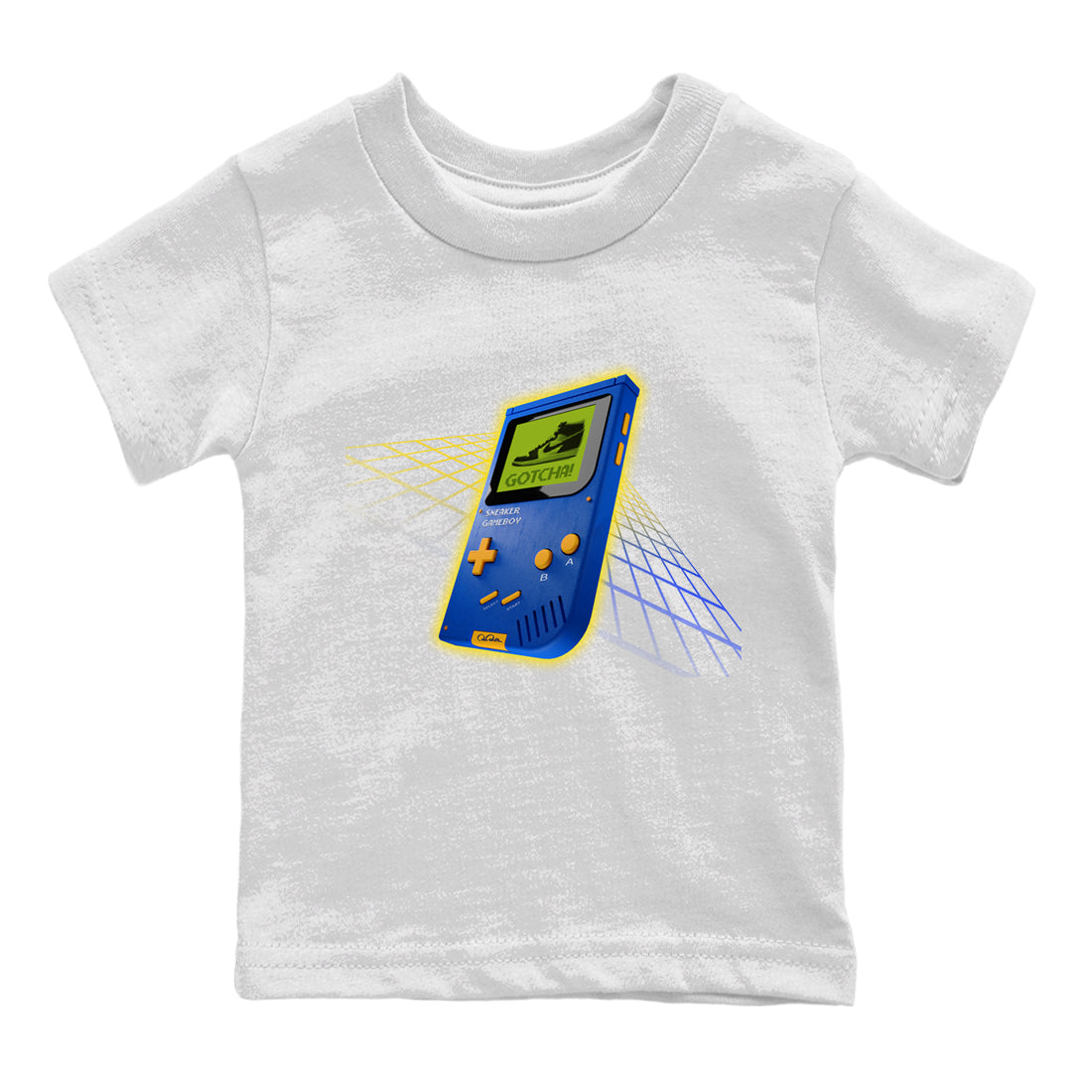 snkmatch Game Boy Kids Tops - Air Jordan 1 Game Royal Varsity Maize