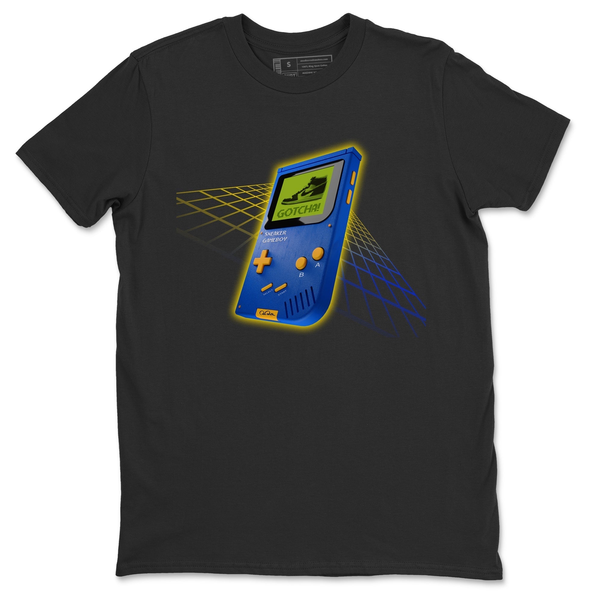 snkmatch Game Boy Unisex Tops - Air Jordan 1 Game Royal Varsity Maize