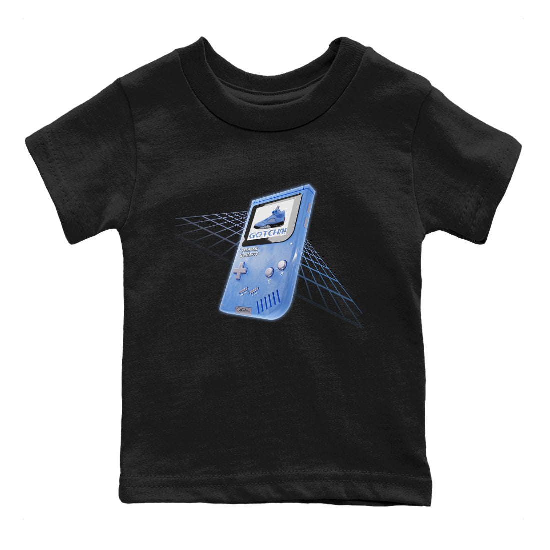 snkmatch Game Boy Kids Tops - Air Jordan 5 UNC