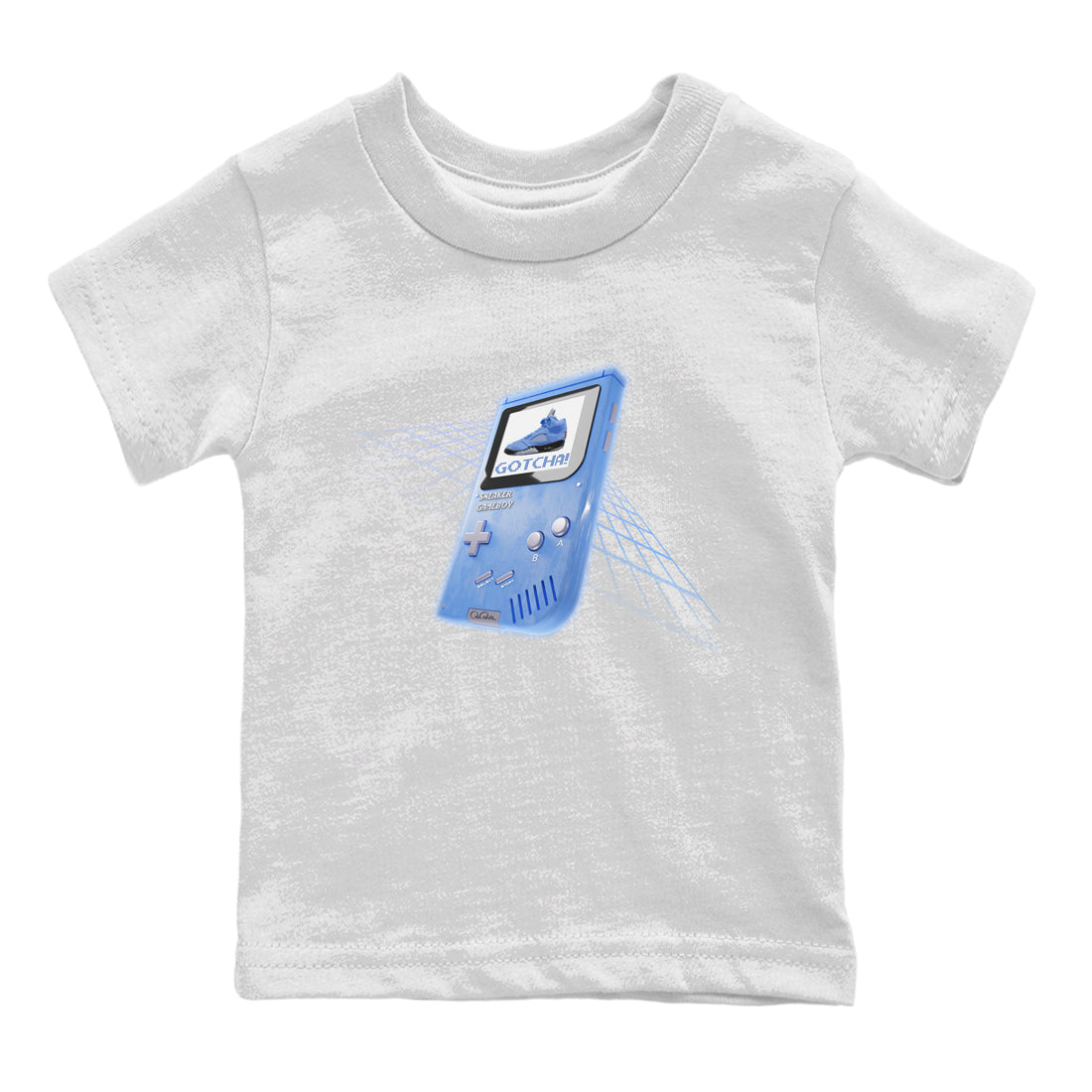 snkmatch Game Boy Kids Tops - Air Jordan 5 UNC