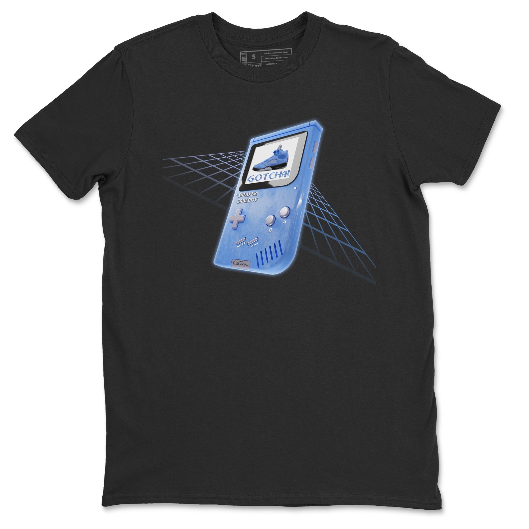 snkmatch Game Boy Unisex Tops - Air Jordan 5 UNC
