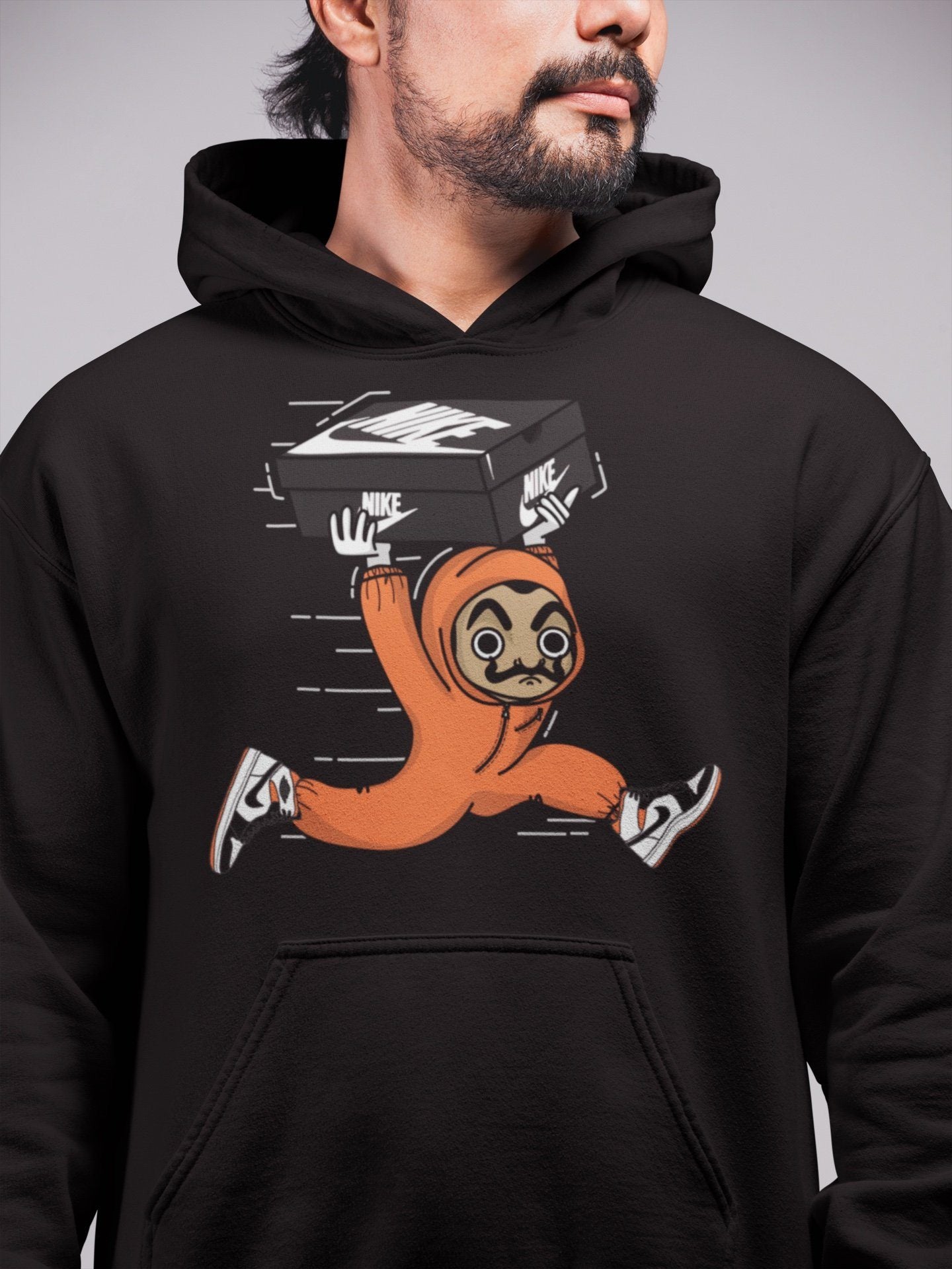 snkmatch Heist Unisex Tops - Air Jordan 1 Electro Orange