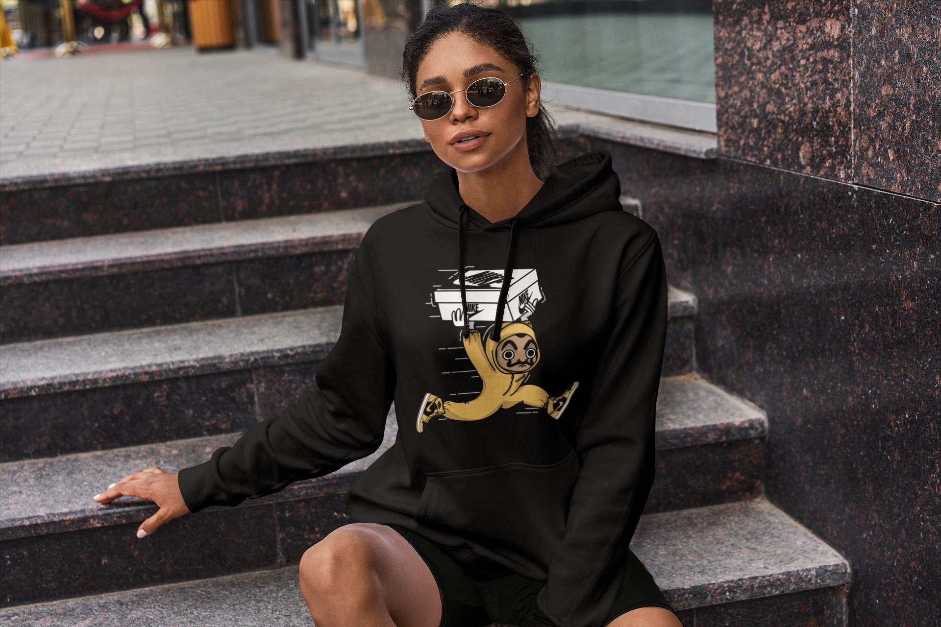snkmatch Heist Unisex Tops - Air Jordan 1 Pollen