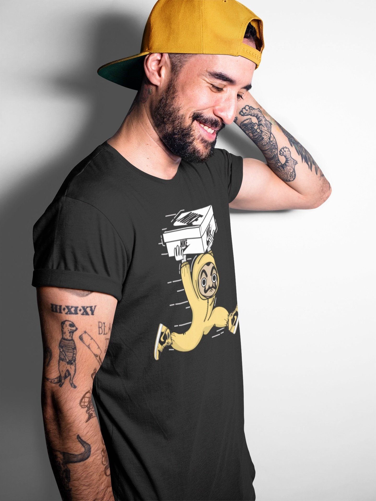 snkmatch Heist Unisex Tops - Air Jordan 1 Pollen