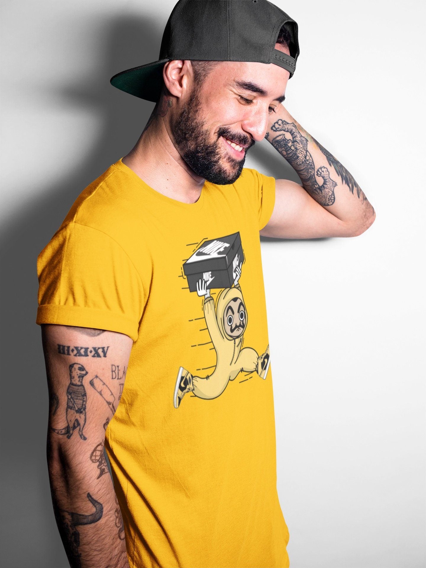 snkmatch Heist Unisex Tops - Air Jordan 1 Pollen