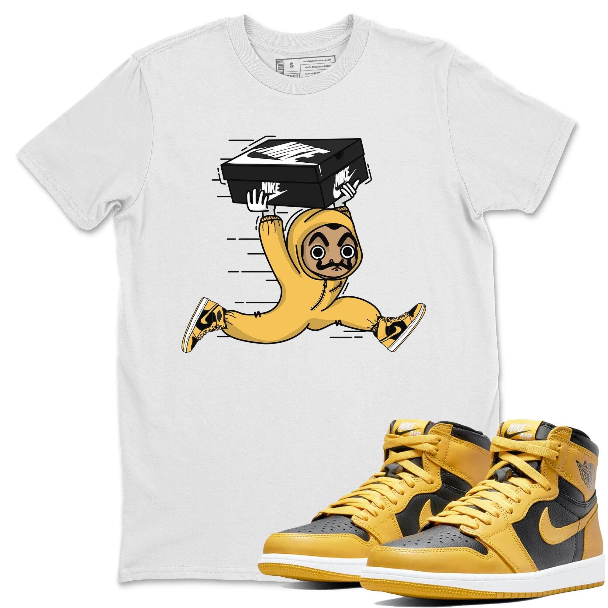 snkmatch Heist Unisex Tops - Air Jordan 1 Pollen
