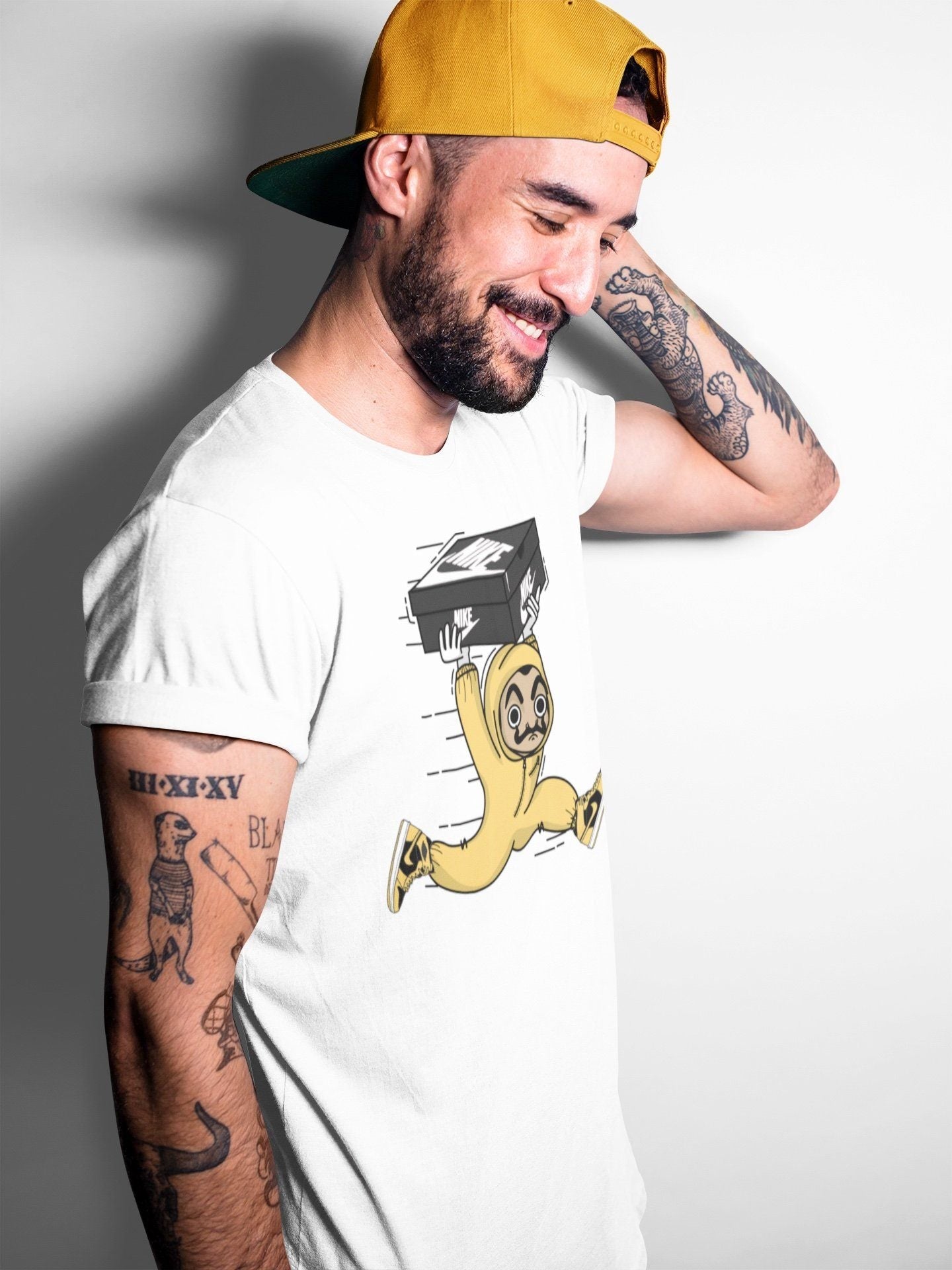 snkmatch Heist Unisex Tops - Air Jordan 1 Pollen