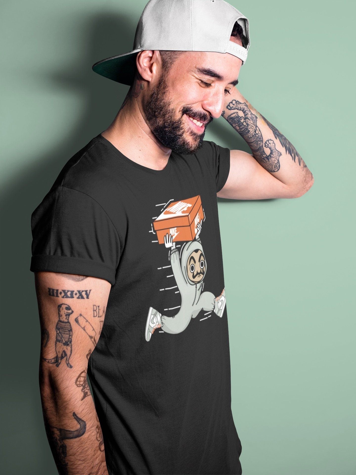snkmatch Heist Unisex Tops - Air Jordan 1 Seafoam