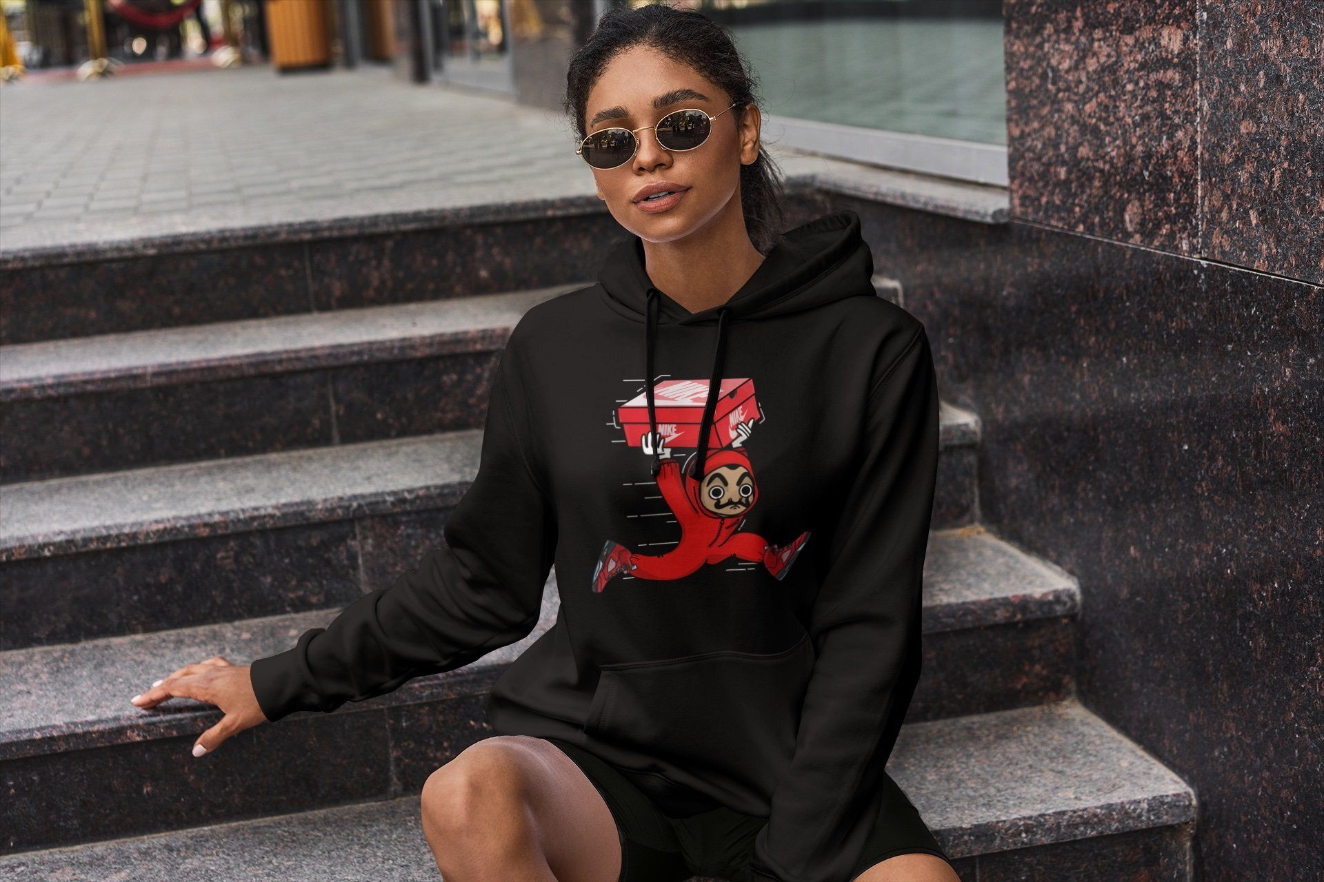 snkmatch Heist Unisex Tops - Air Jordan 5 Raging Bull