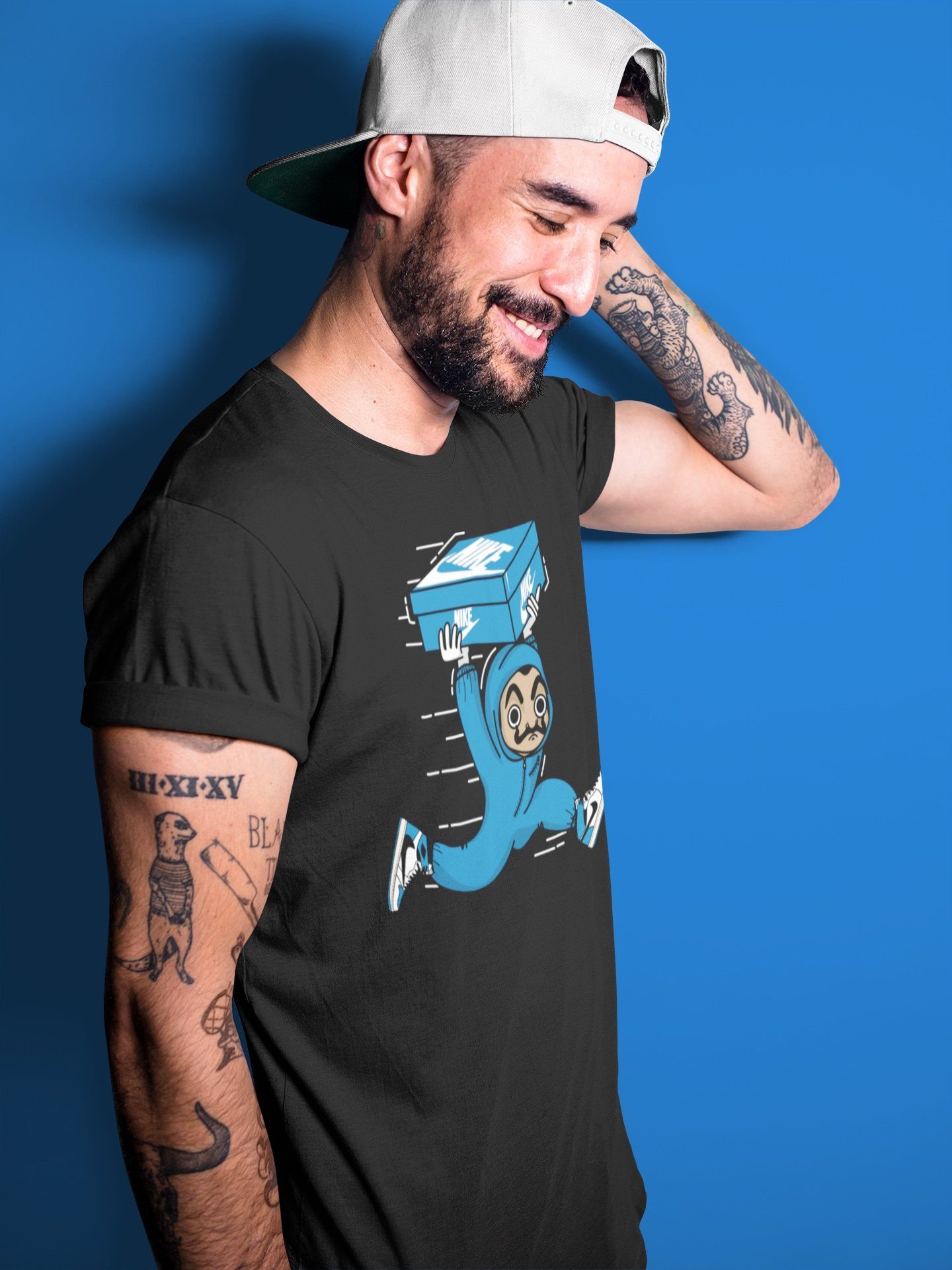 snkmatch Heist Unisex Tops - Air Jordan 1 Travis Scott Fragment