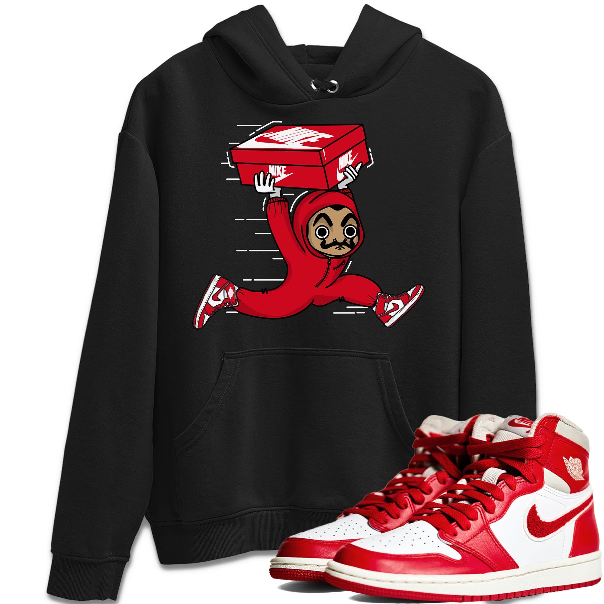 snkmatch Heist Unisex Tops - Air Jordan 1 Newstalgia