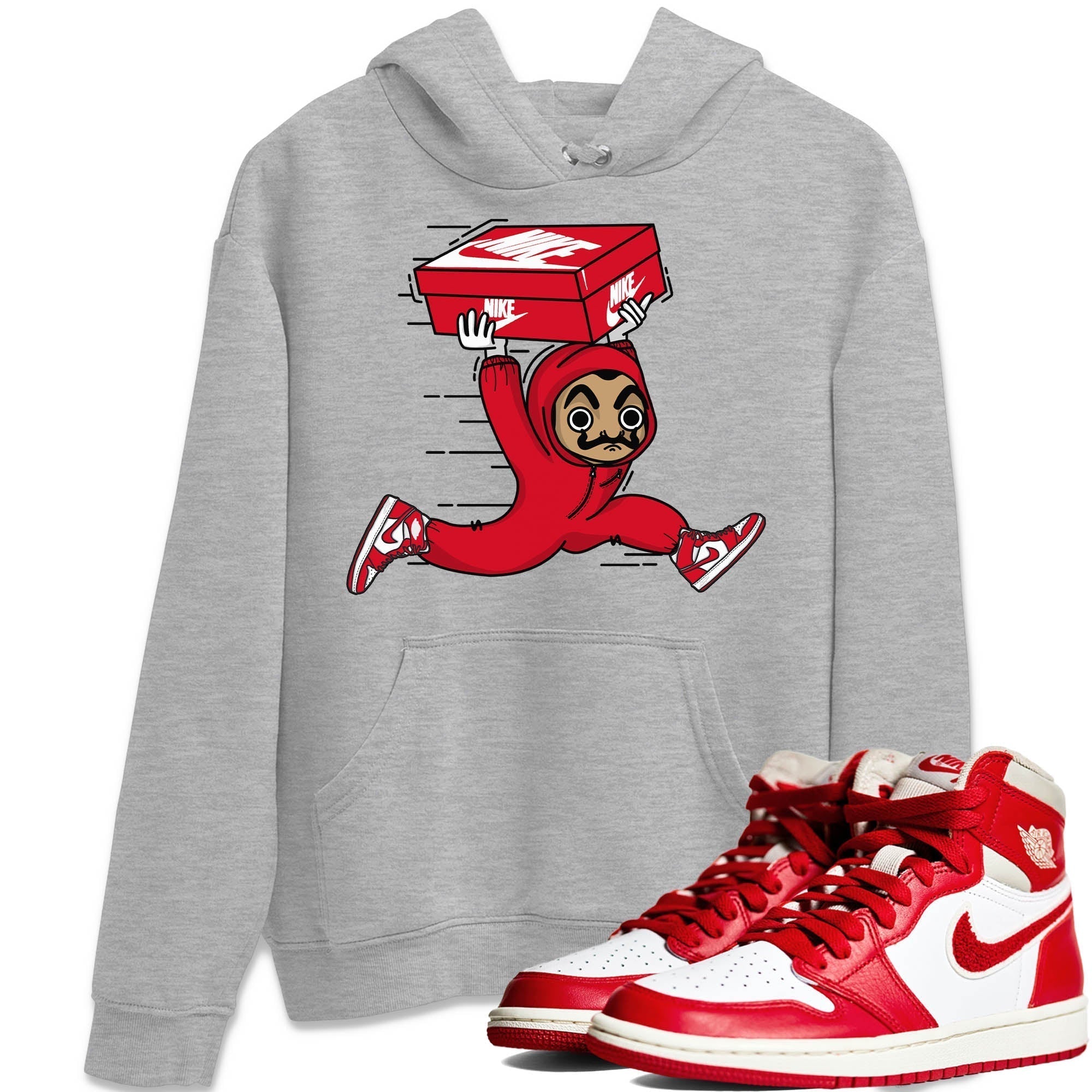 snkmatch Heist Unisex Tops - Air Jordan 1 Newstalgia
