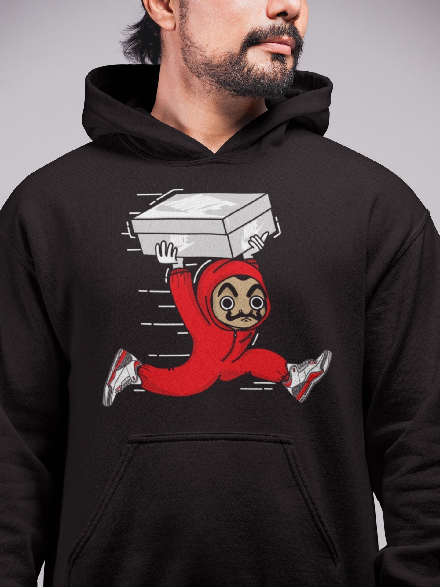snkmatch Heist Unisex Tops - Air Jordan 3 Fire Red