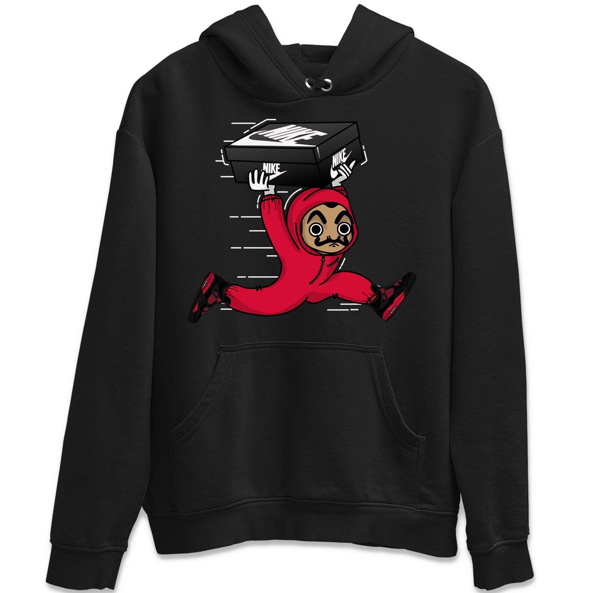 snkmatch Heist Unisex Tops - Air Jordan 4 Red Thunder
