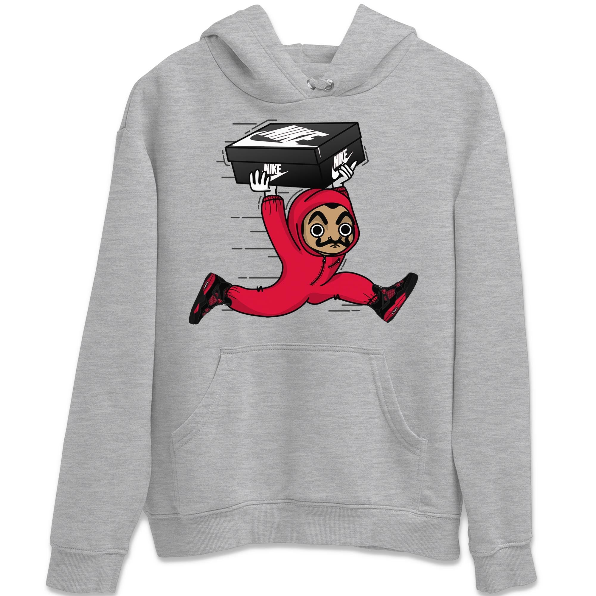 snkmatch Heist Unisex Tops - Air Jordan 4 Red Thunder