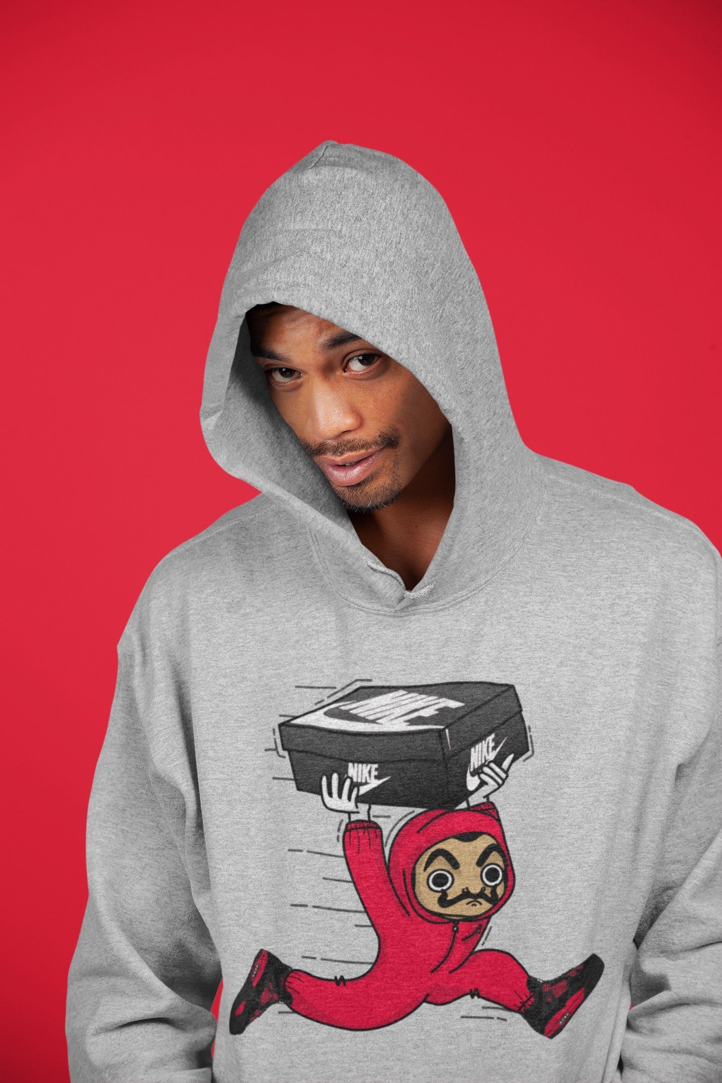 snkmatch Heist Unisex Tops - Air Jordan 4 Red Thunder