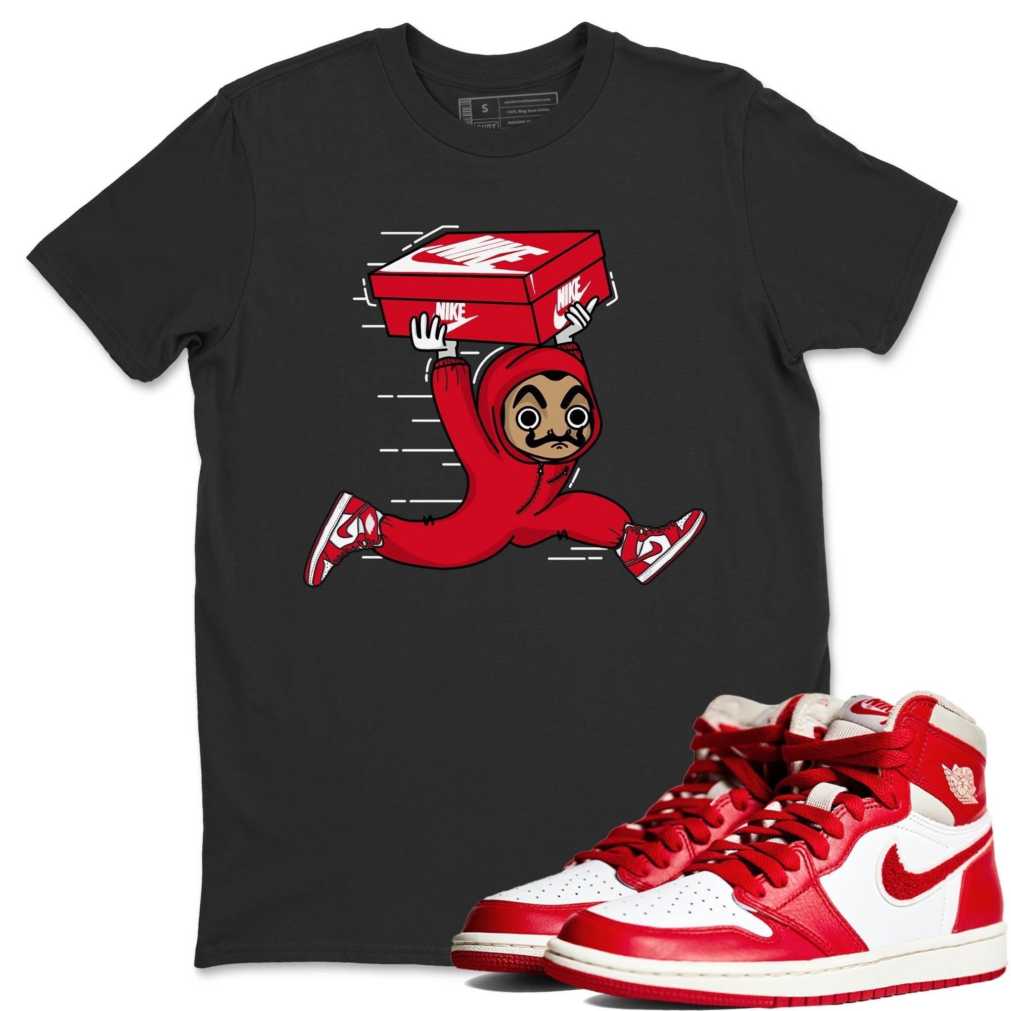 snkmatch Heist Unisex Tops - Air Jordan 1 Newstalgia