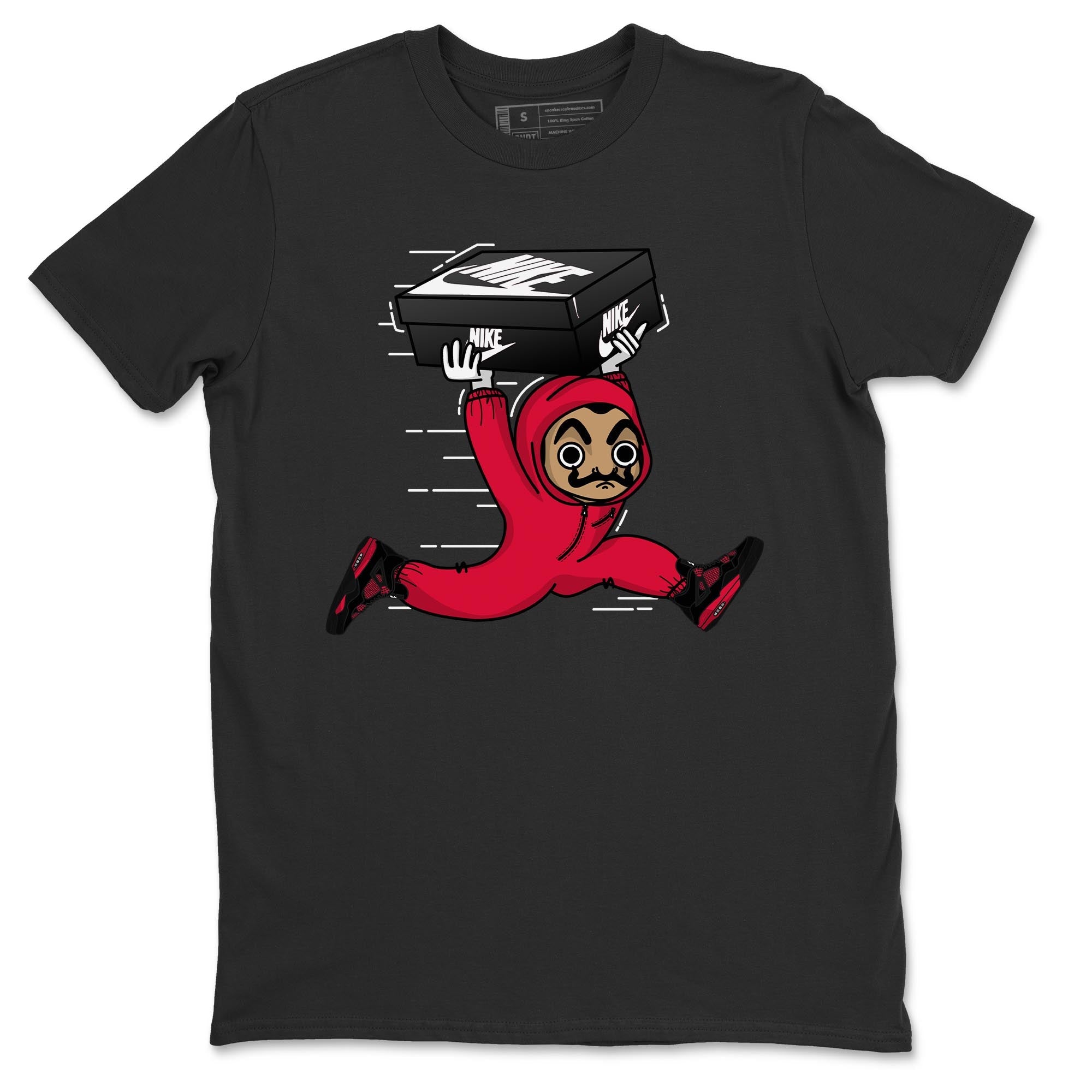 snkmatch Heist Unisex Tops - Air Jordan 4 Red Thunder