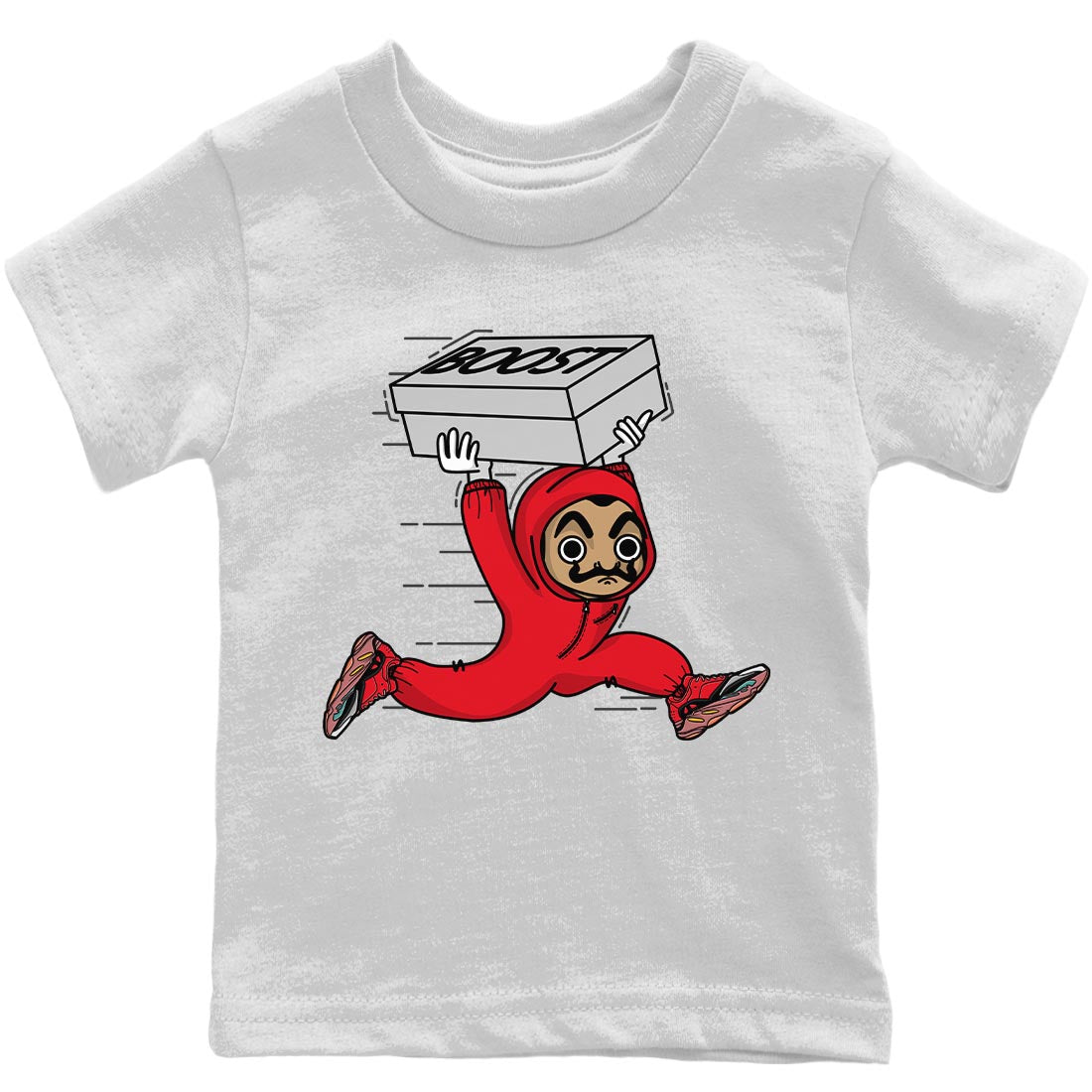 snkmatch Heist Kids Tops - Yeezy 700 Hi-Res Red