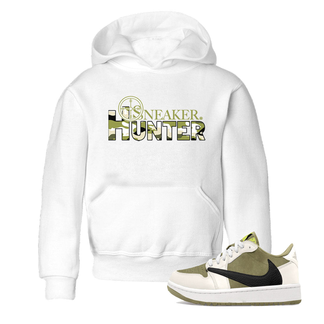 snkmatch Hunter snkmatch Tee Kids - Air Jordan 1 Travis Scott Golf