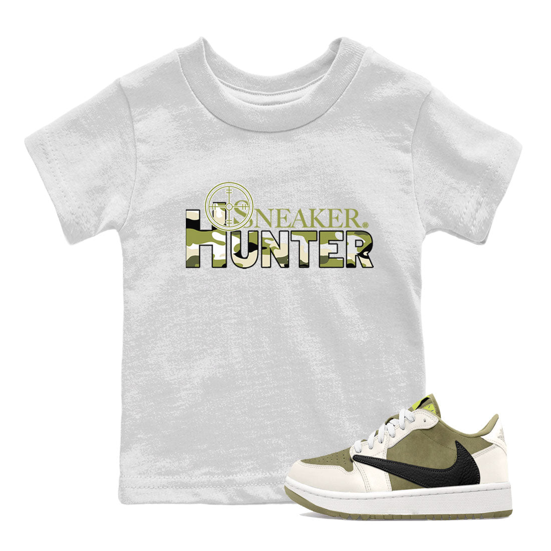 snkmatch Hunter snkmatch Tee Kids - Air Jordan 1 Travis Scott Golf
